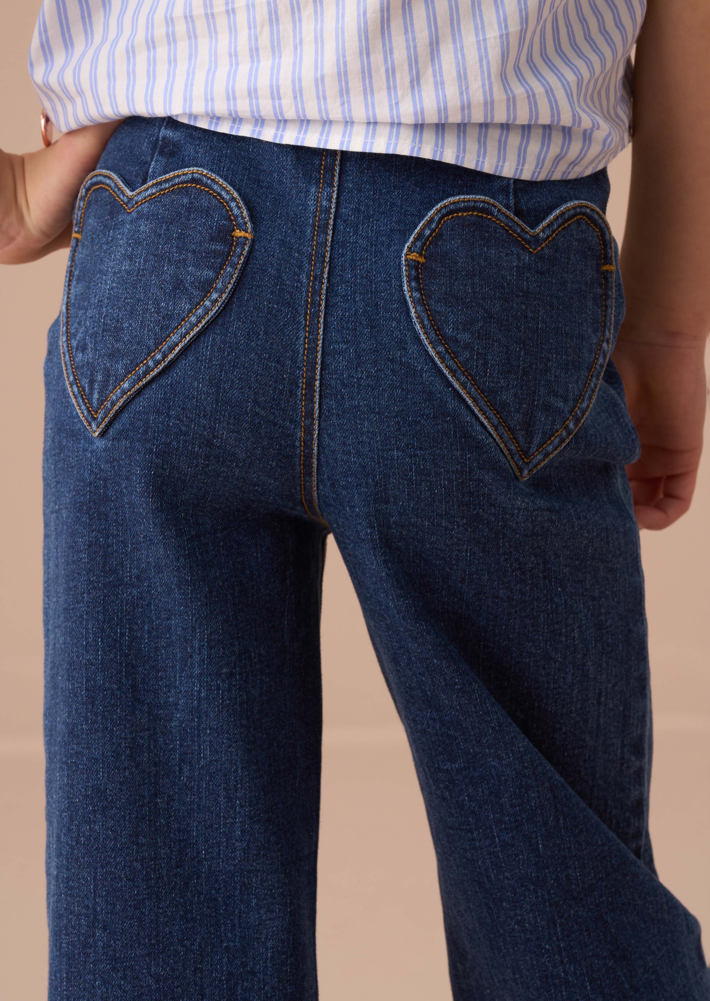 Side Pocket Jeans Girl