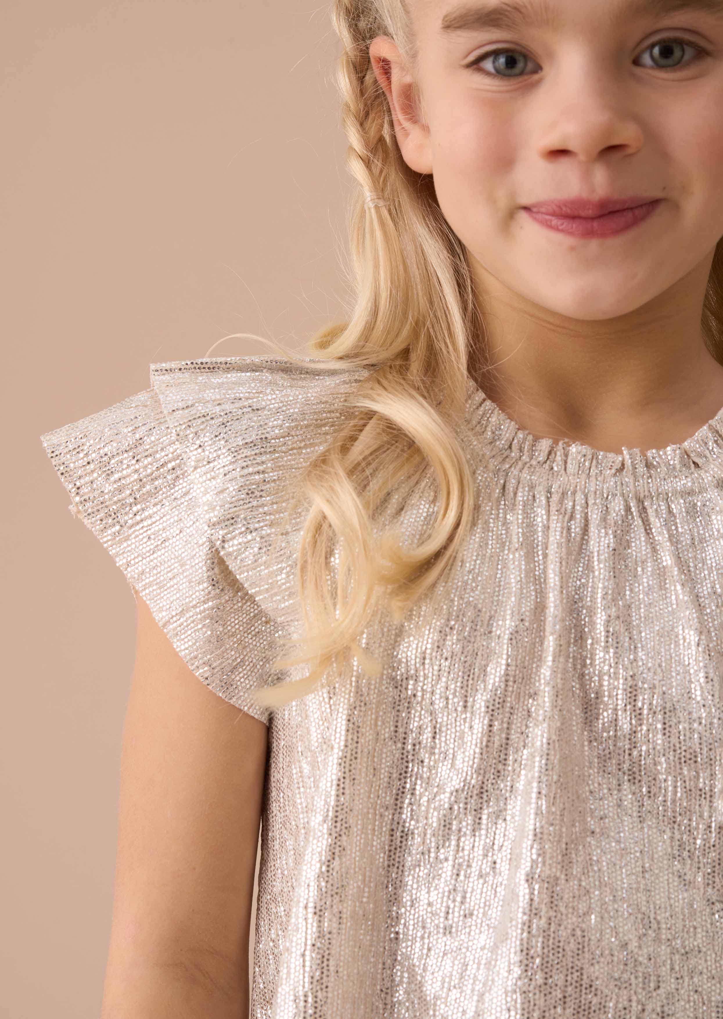 Outfit Girls Silver Top