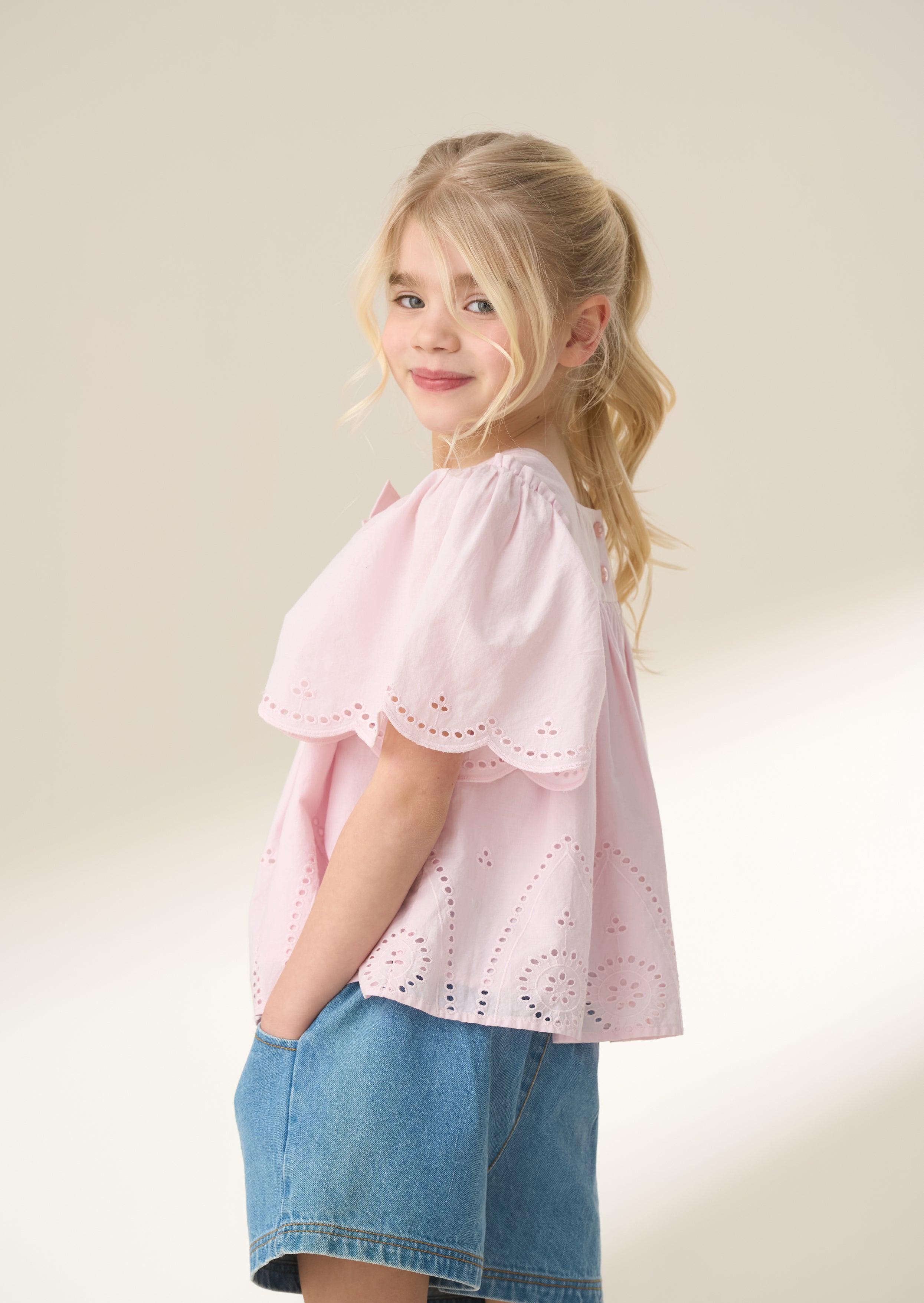 Girl Cotton Top Design