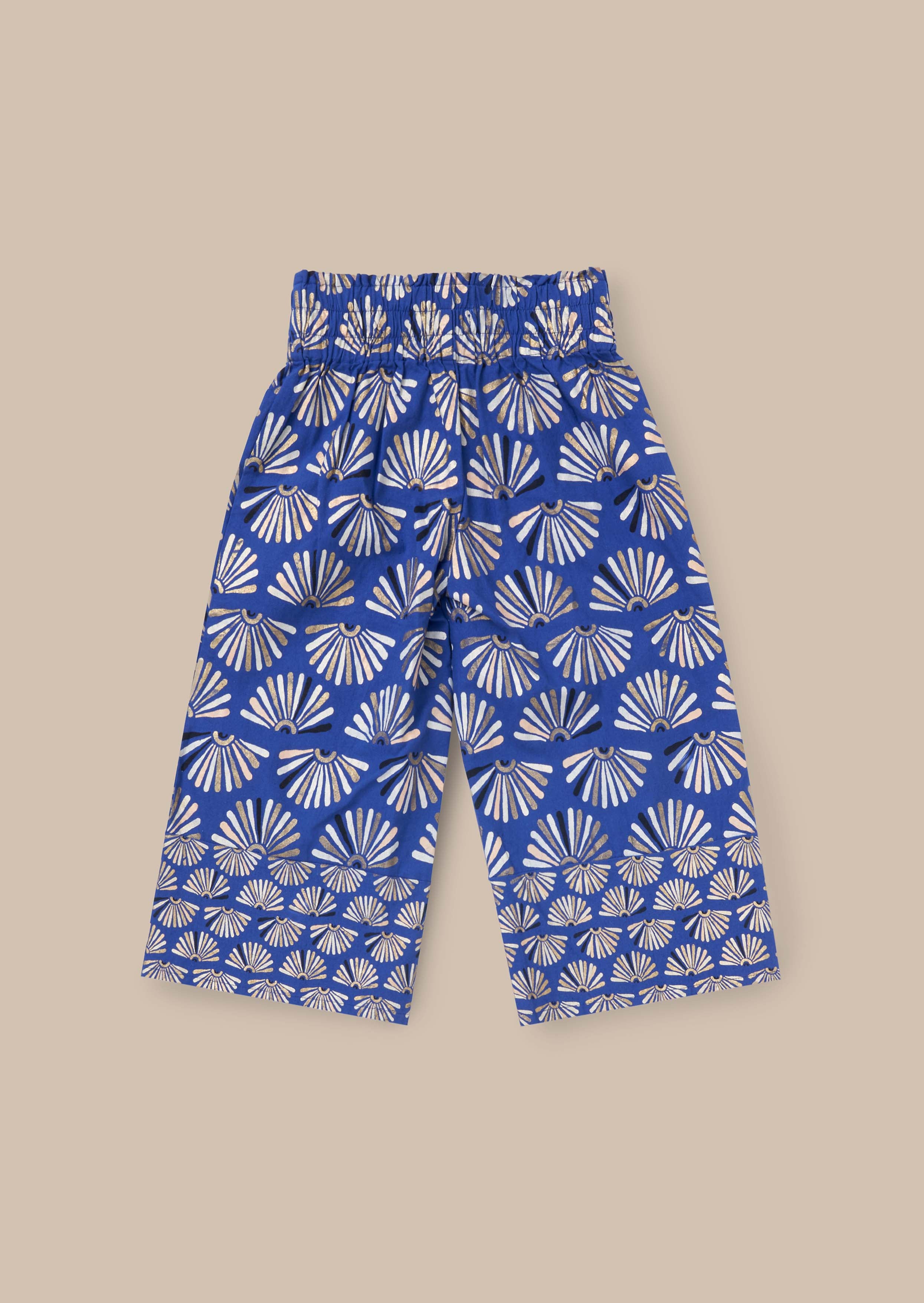 Printed Blue Trousers