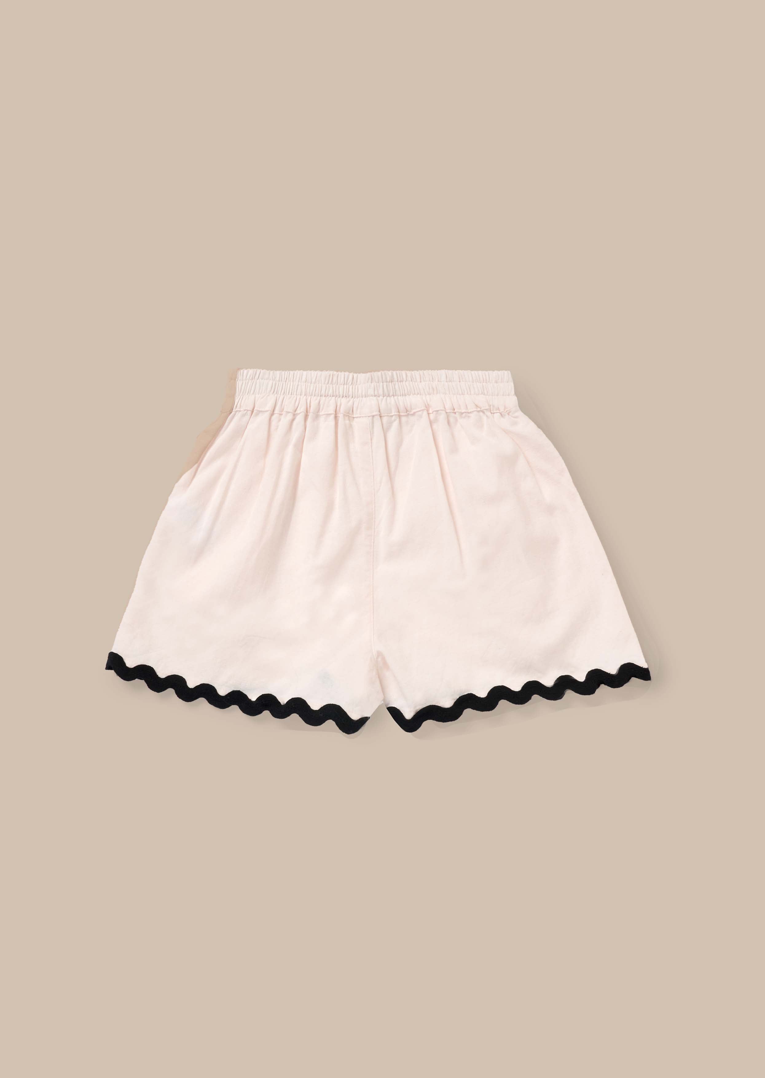 Online Ivory Ric Rac Shirt & Short Set