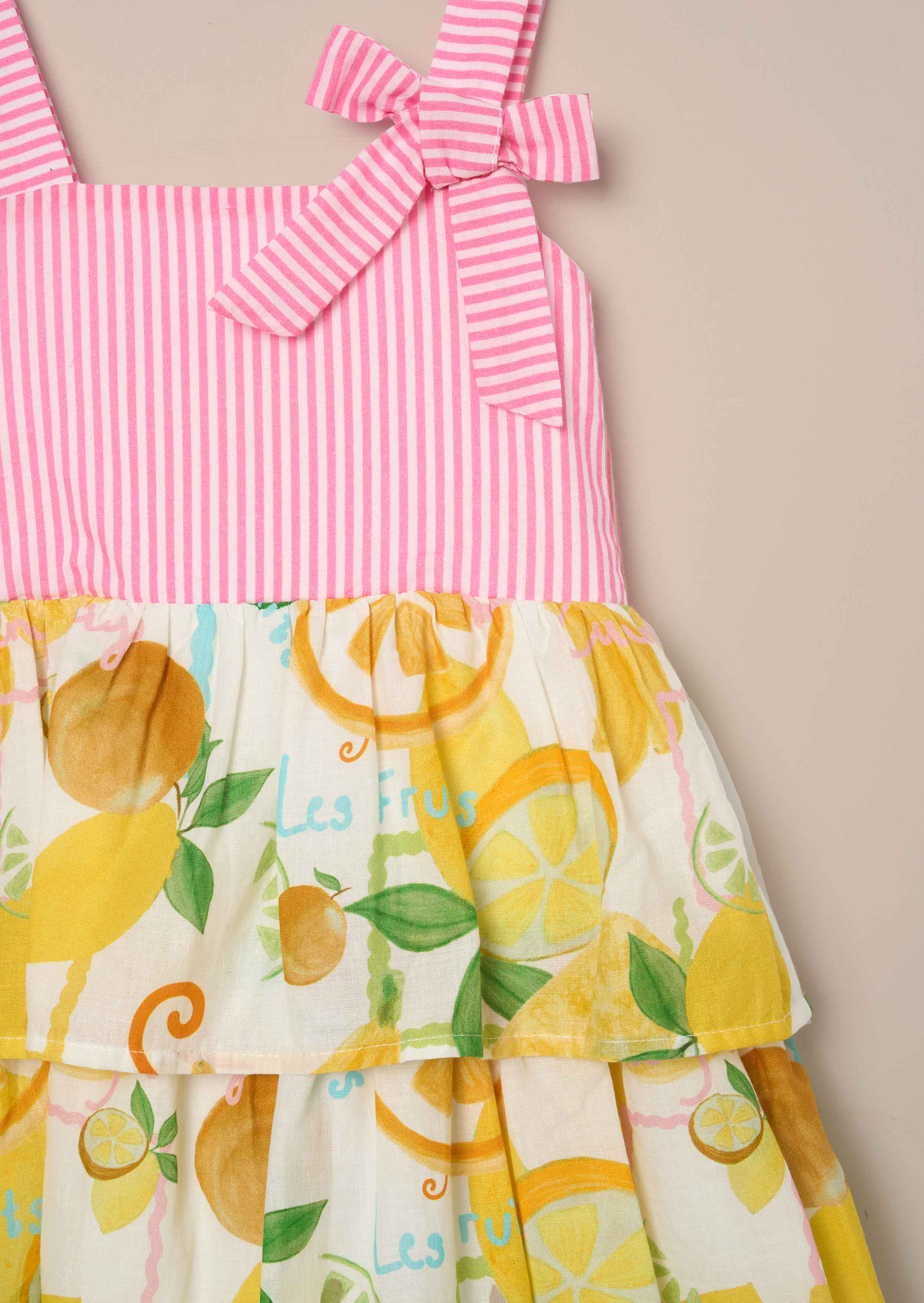 Onlne Multi Tiered Fruit Sundress