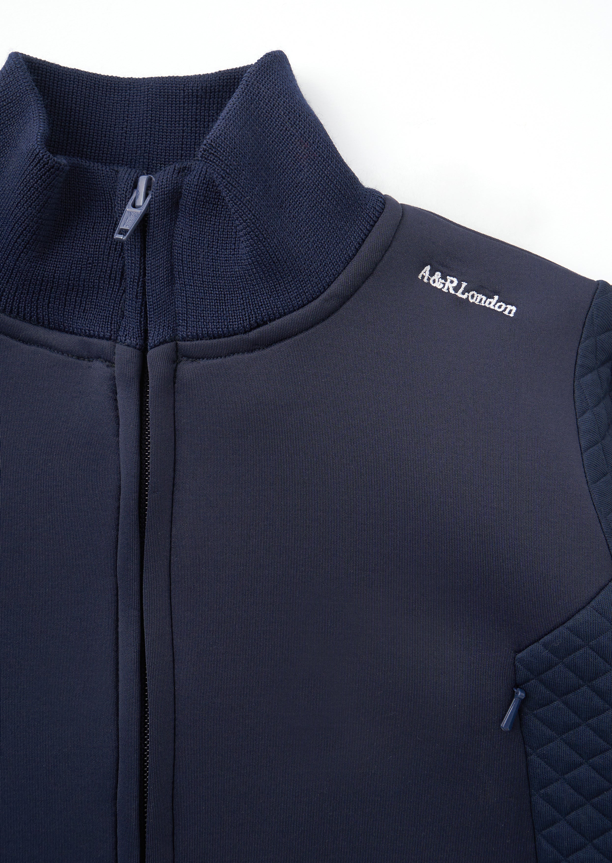 Leo Navy Quilted Jacket