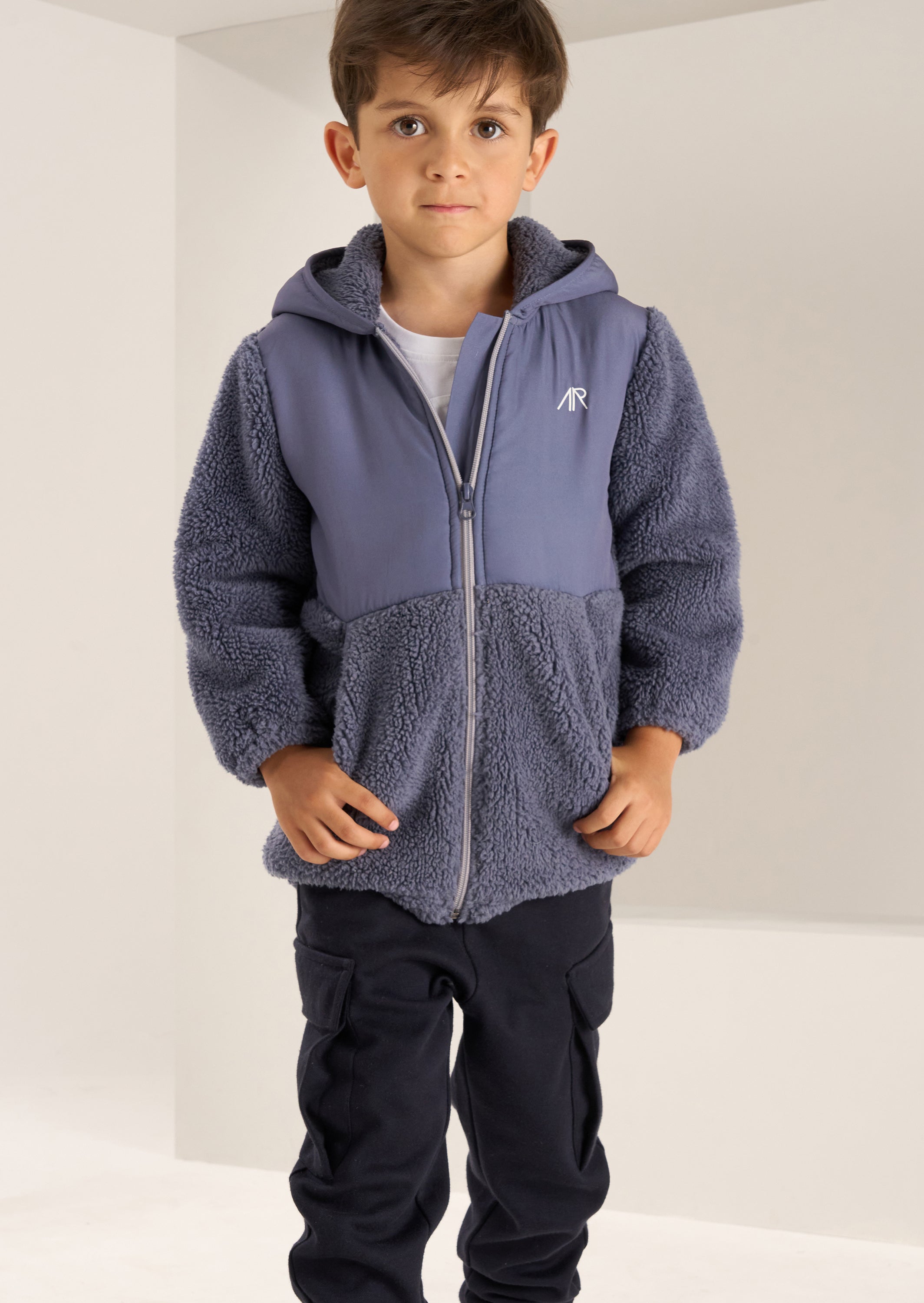 Mason Blue Borg Jacket