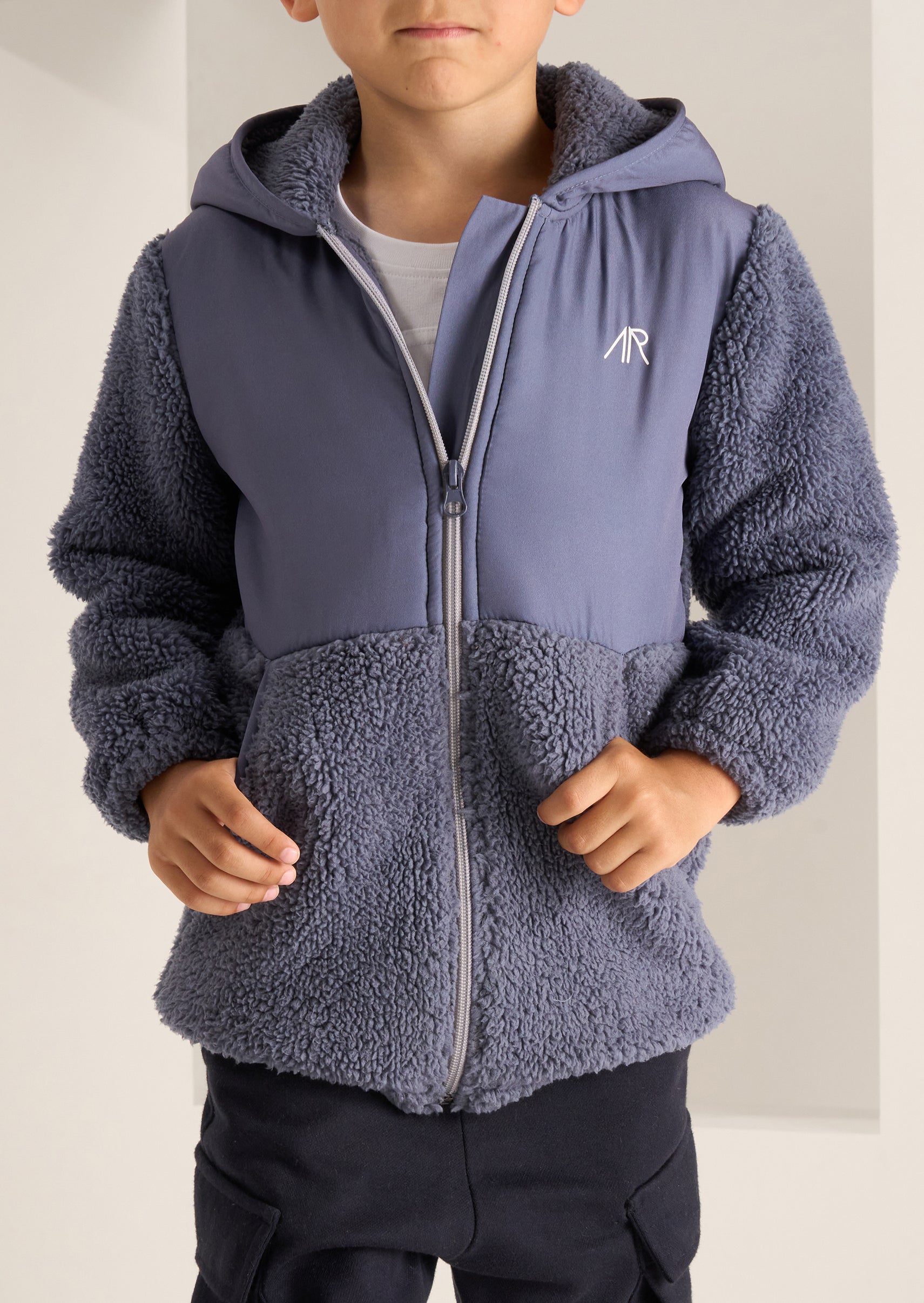 Mason Blue Borg Jacket