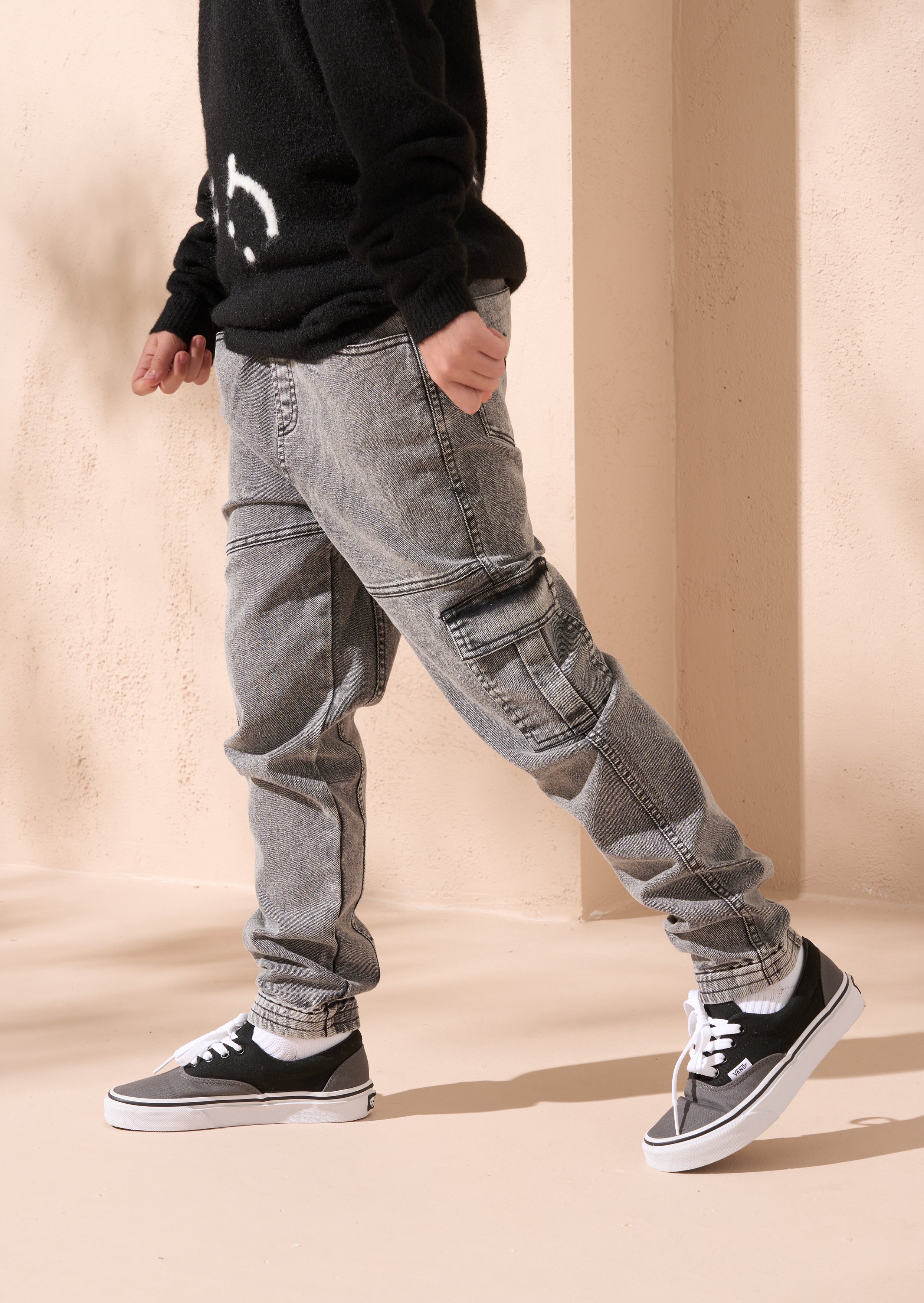 Nile Indigo Washed Jogger Jean