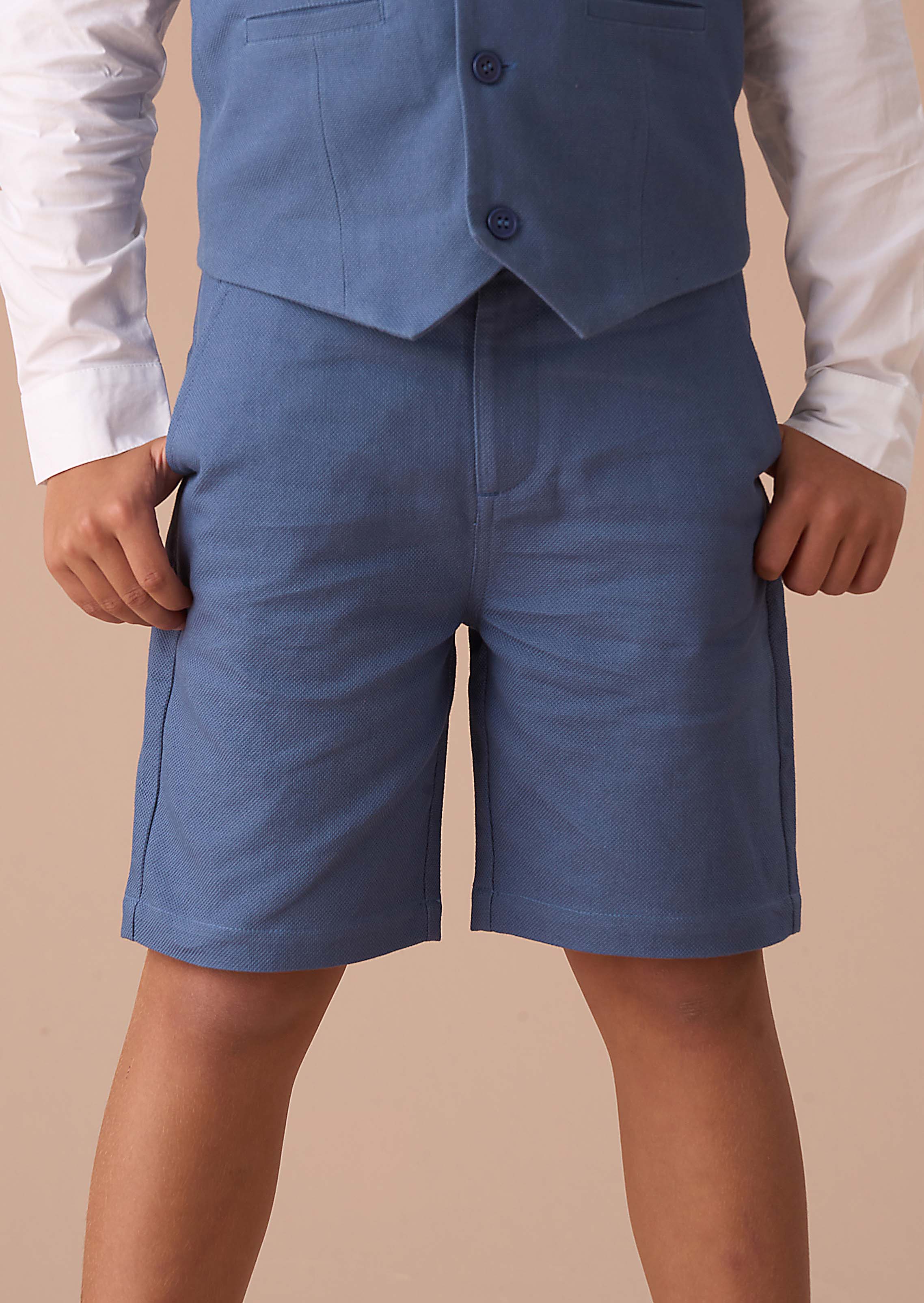 Boys Blue Smart Short