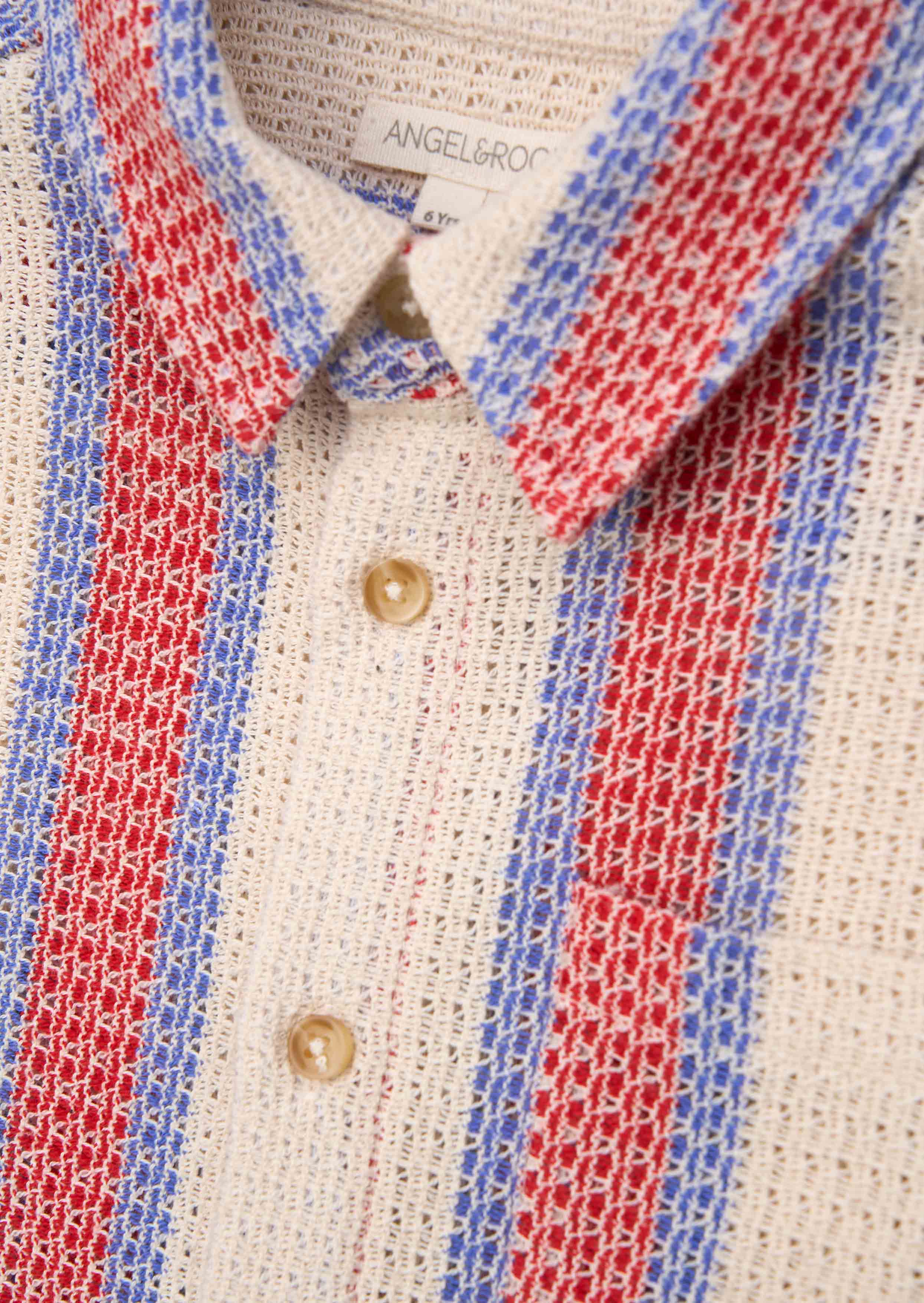 Outfit Boys Stone Stripe Knitted Shirt