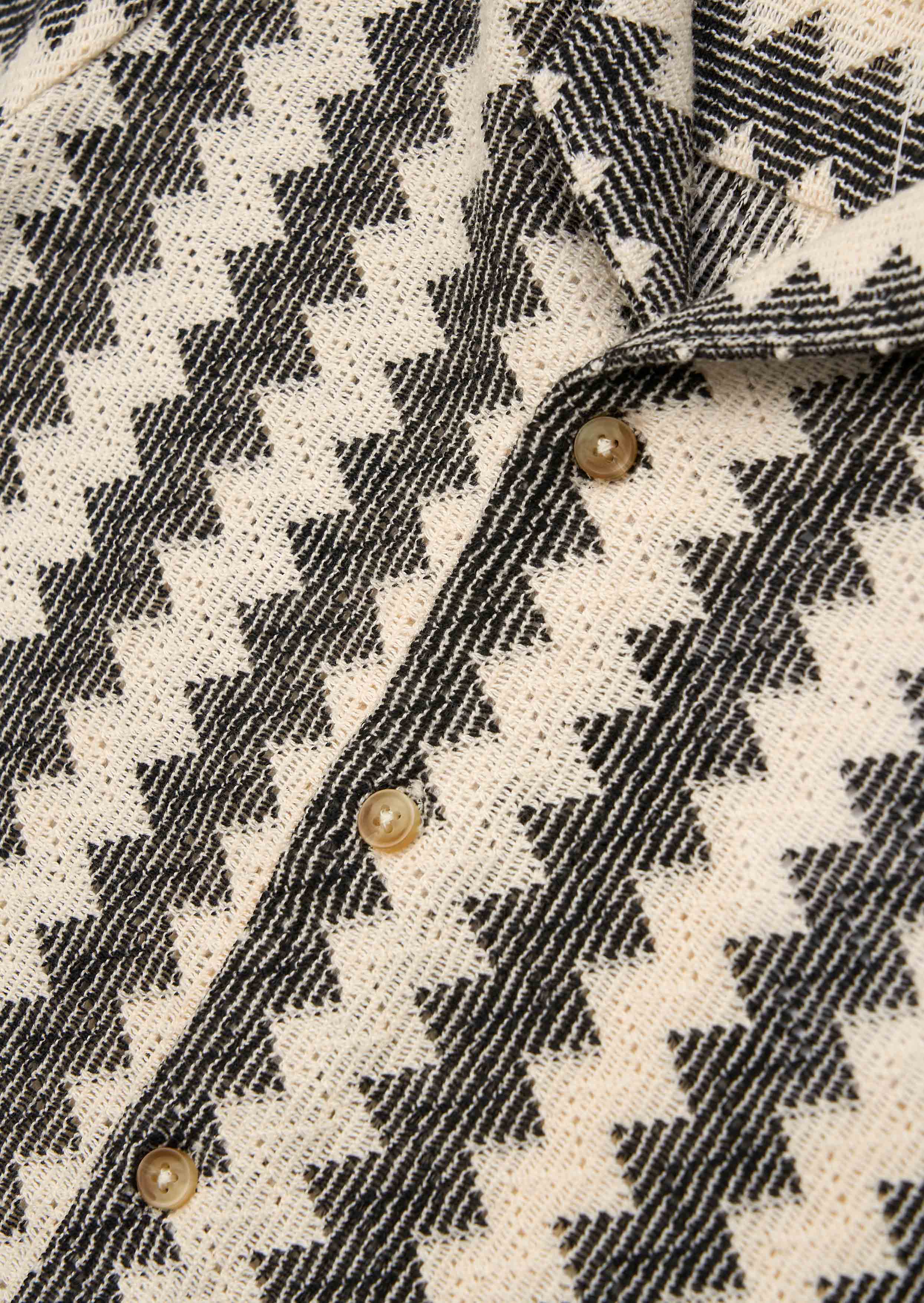 Outfit Boys Black Stripe Knitted Shirt