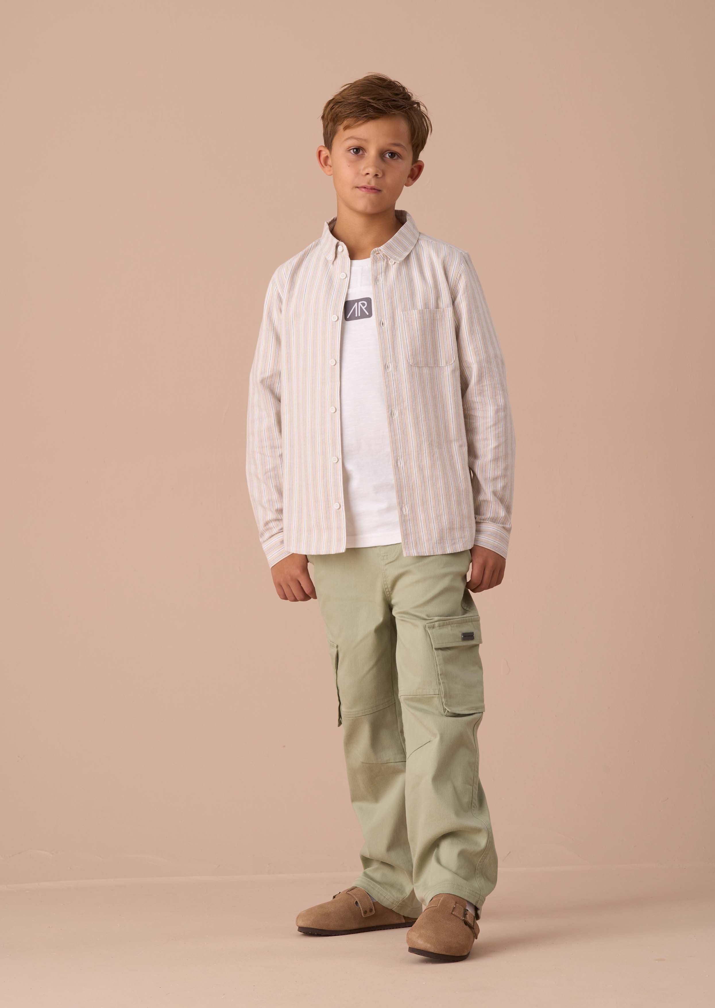 Denim Cargo Jeans