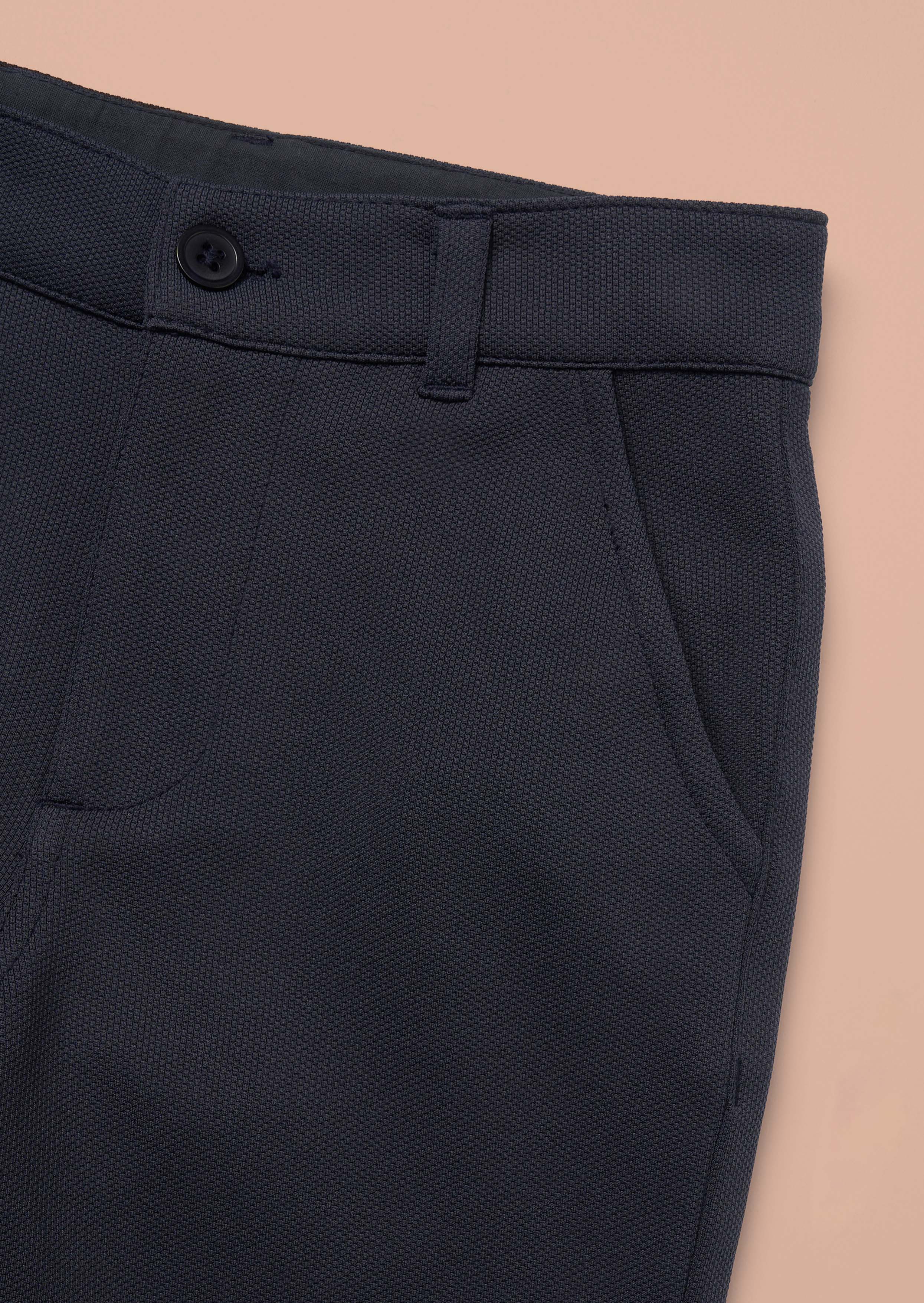 Online Black Smart Chino Trouser