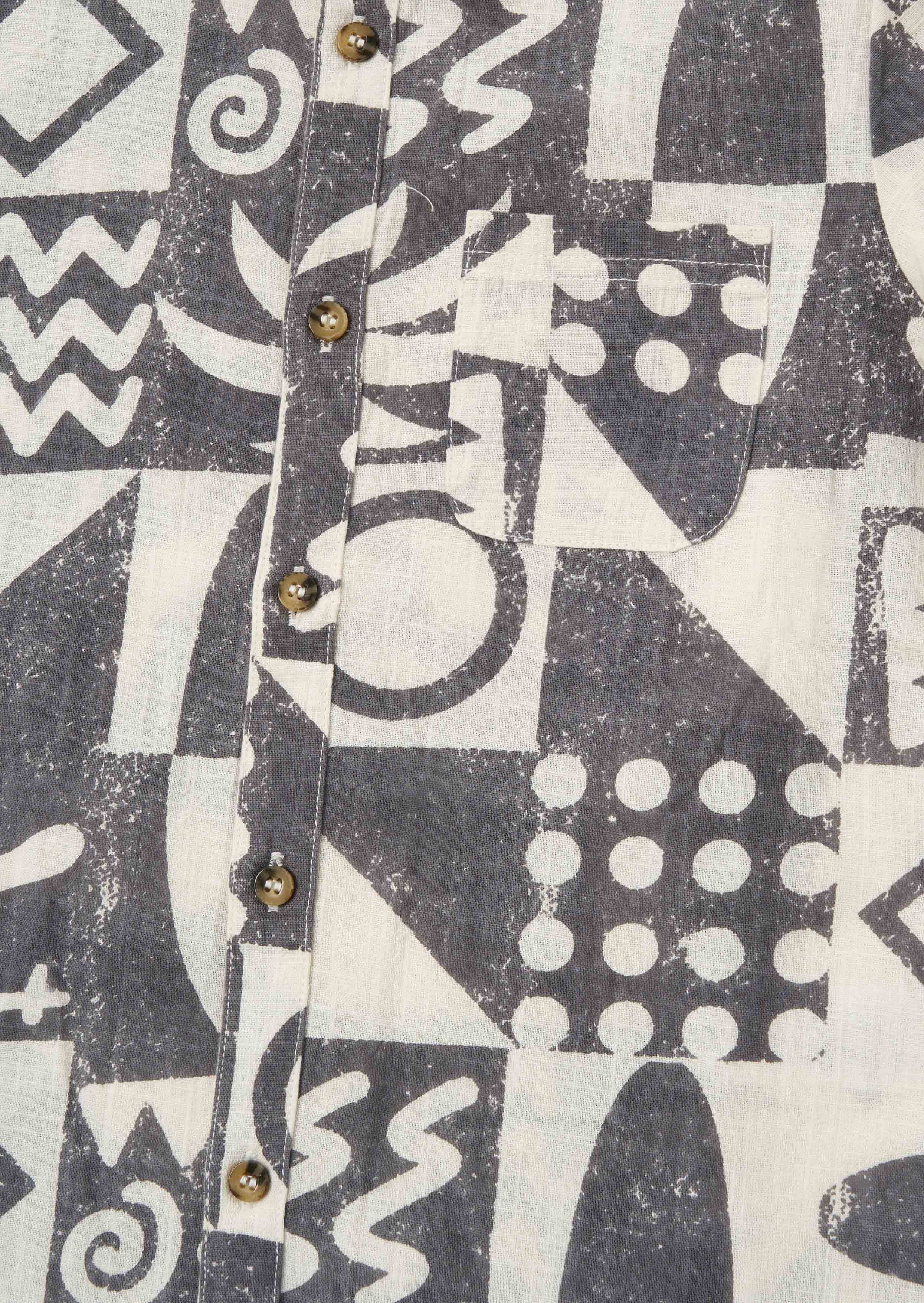 online Black Printed Holiday Shirt