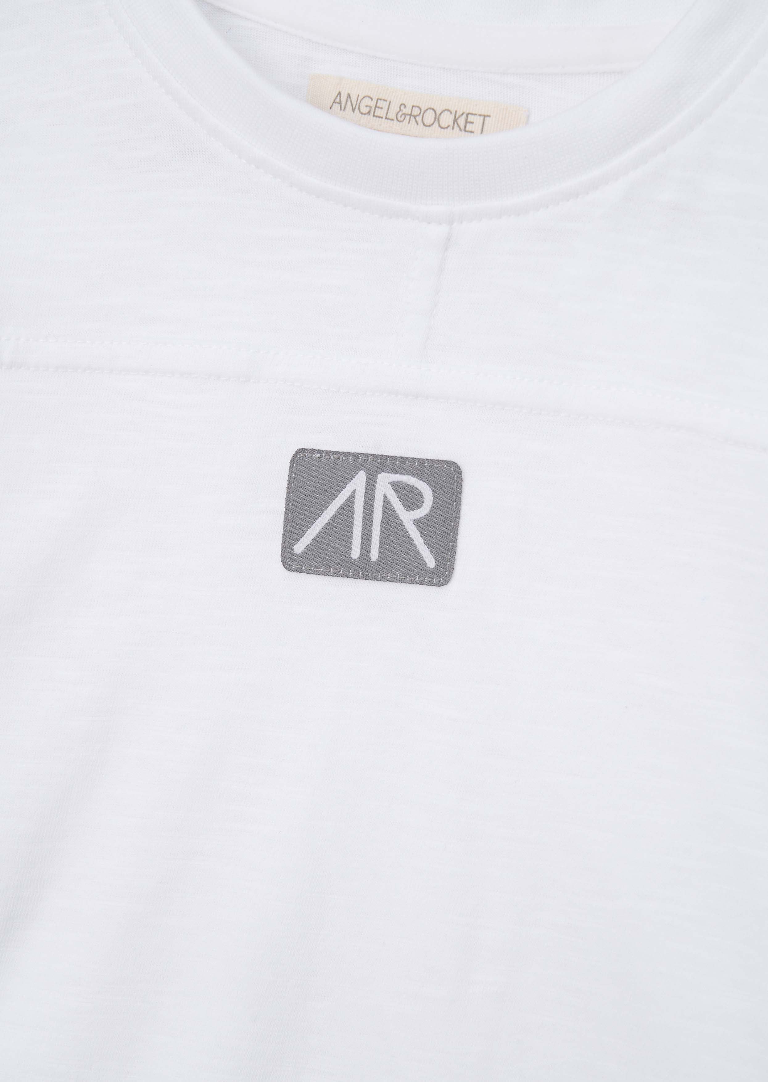 Buy Boy White Panelled T Shirt