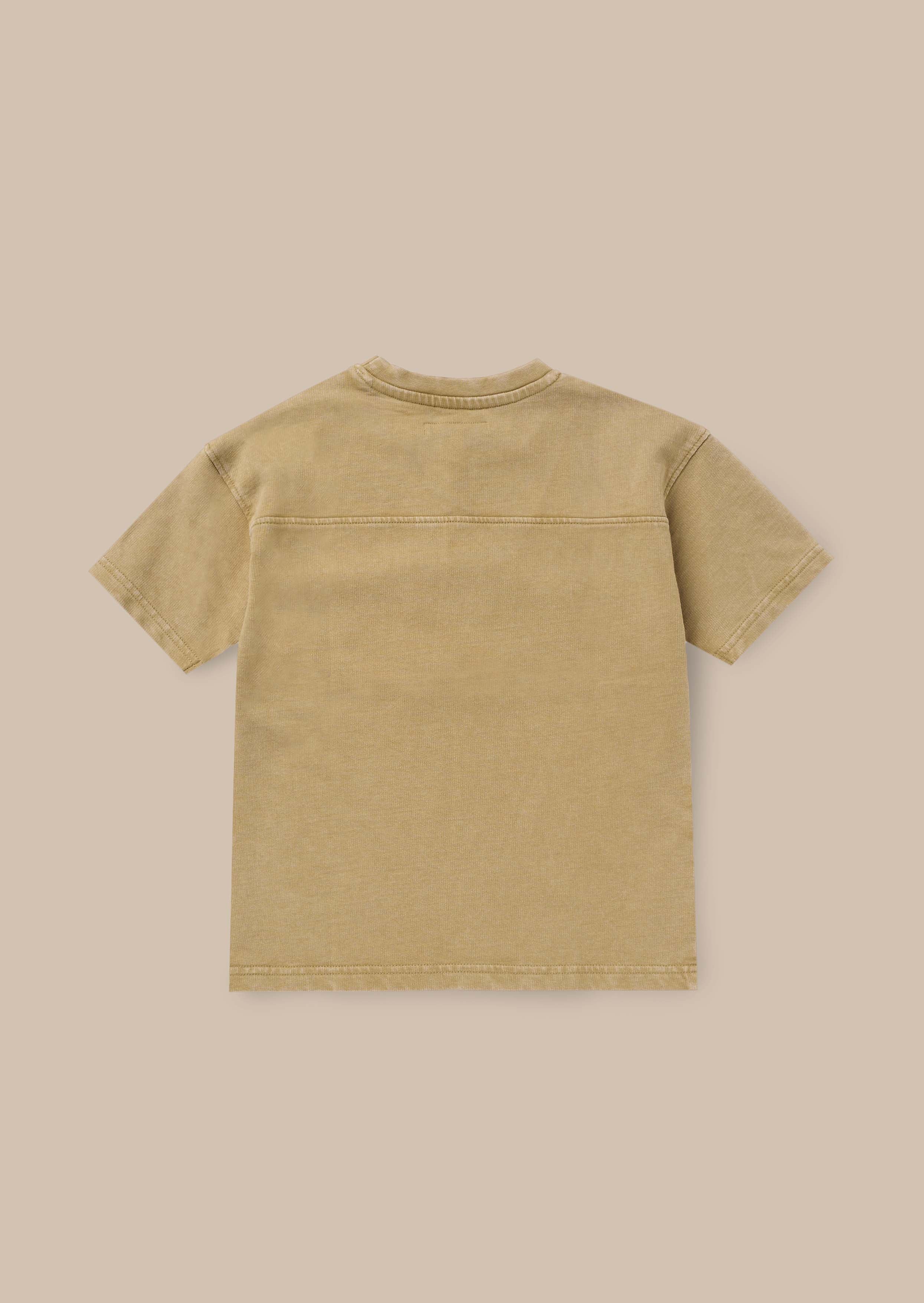 Collared Baby Boy Blue Printed Stripe T Shirt