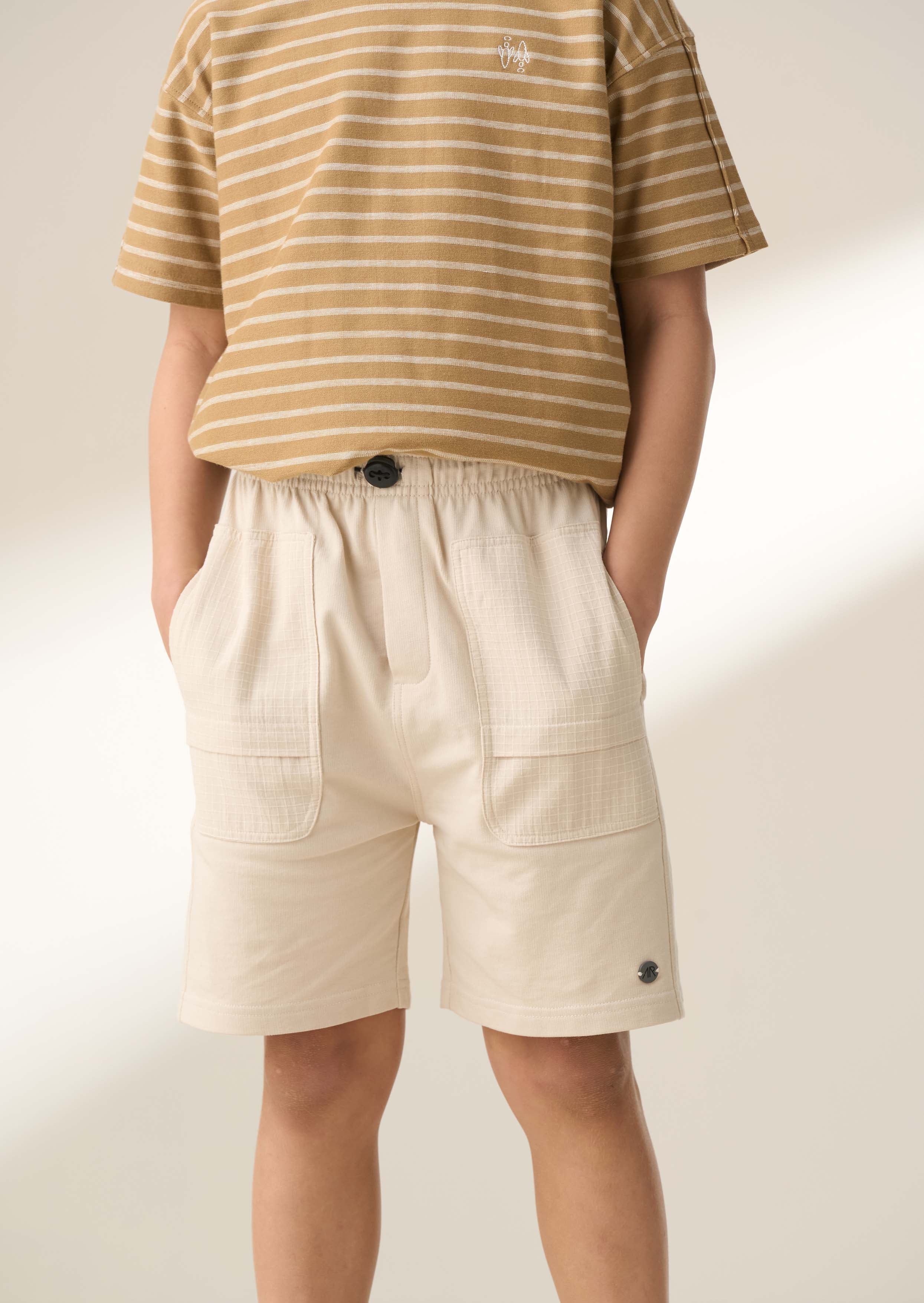 Denim Boy Stone Bermuda Short Stone
