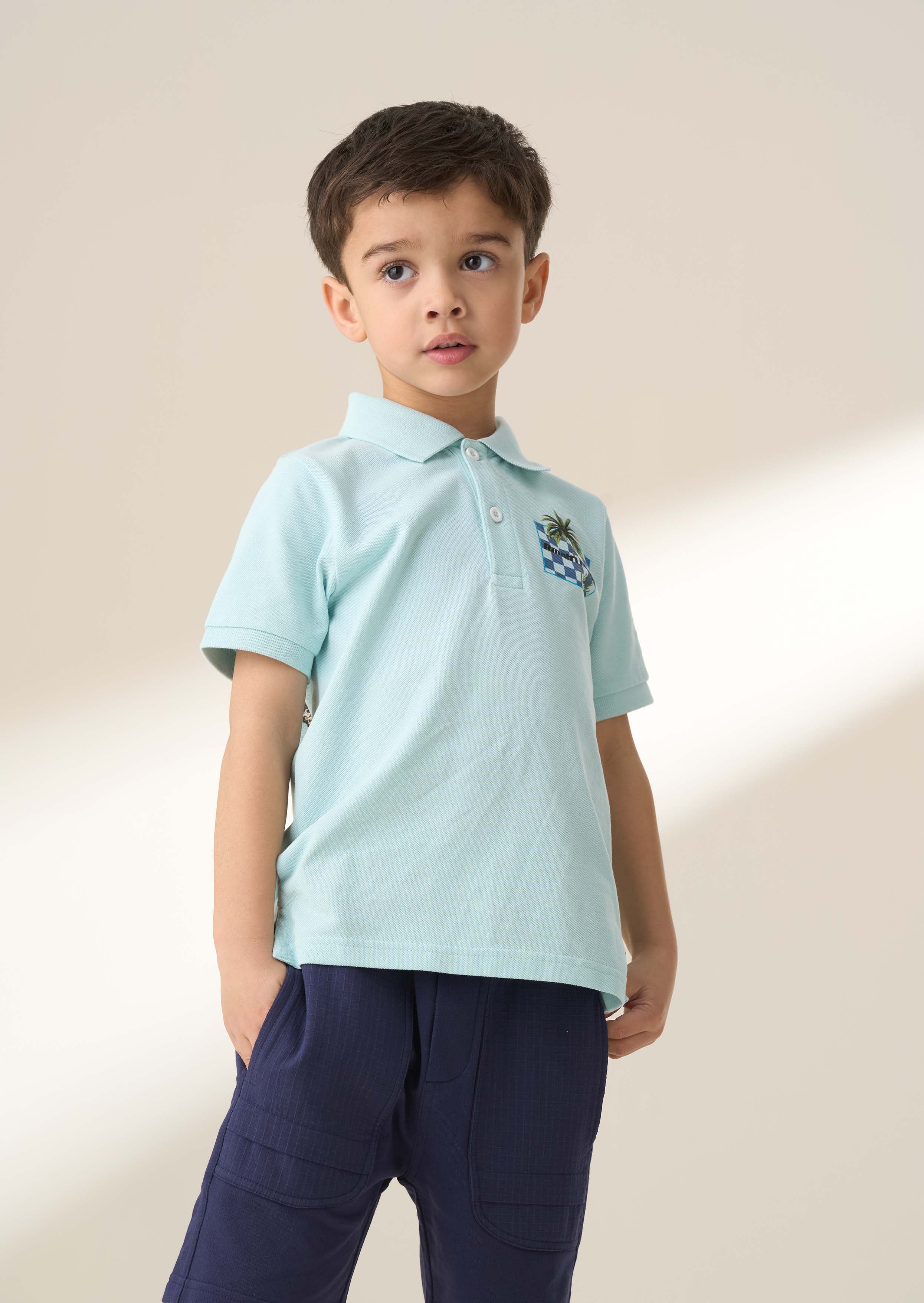 Pique Polo T Shirt