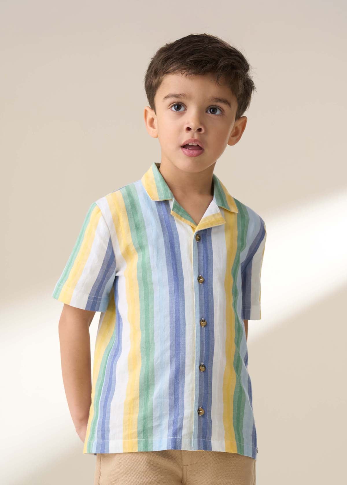 Boy Multi Stripe Shirt Multi
