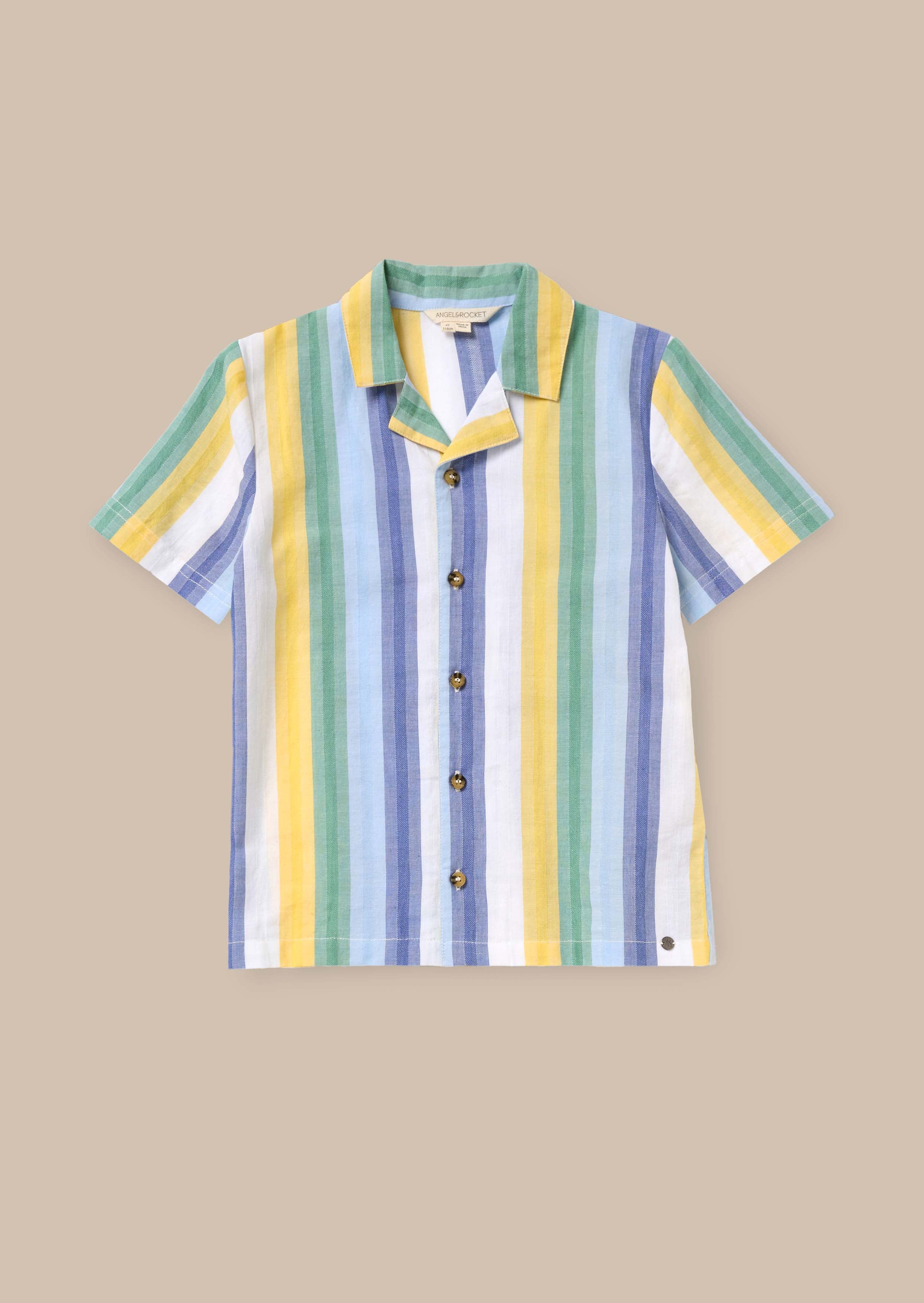 Buy Multicolour Striped Shirt
