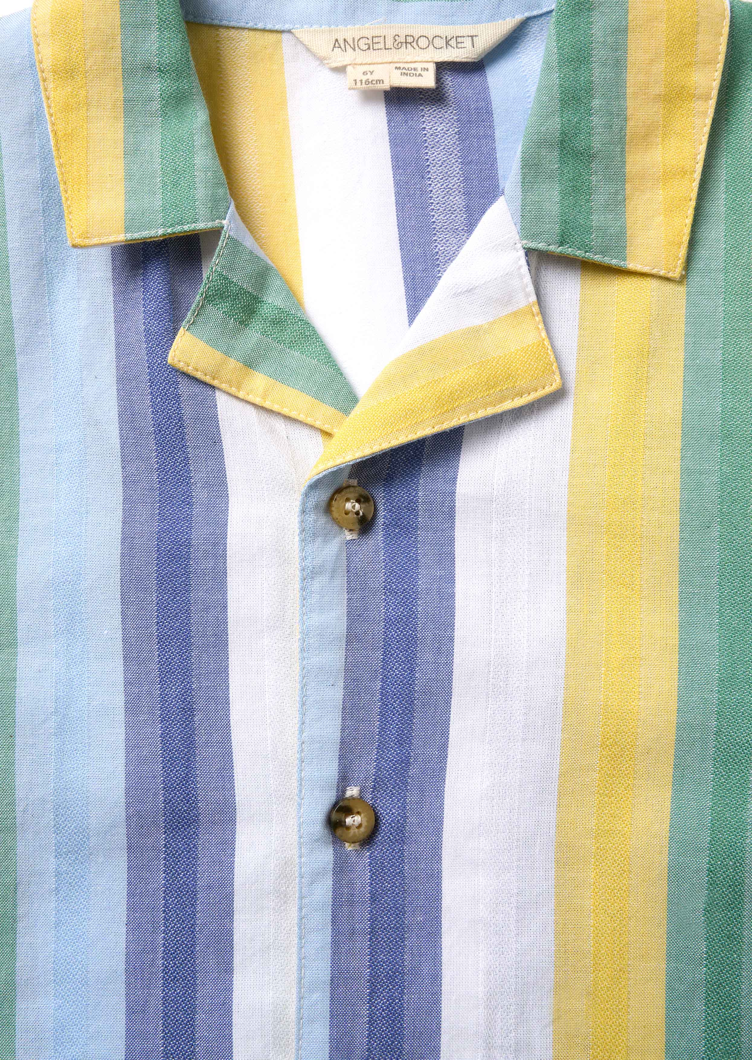 Outfit Multicolour Striped Shirt