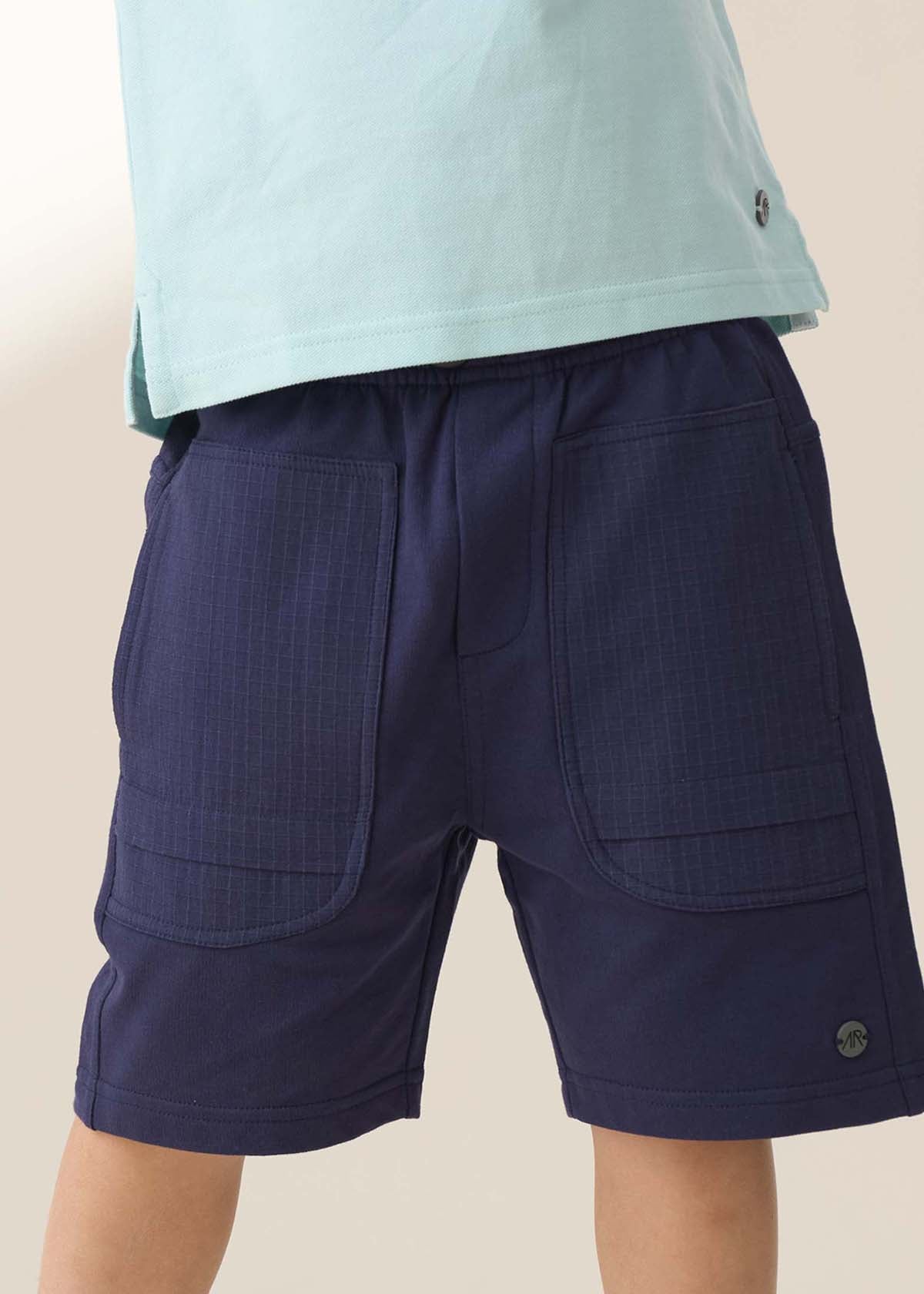 Boy Navy Bermuda Short