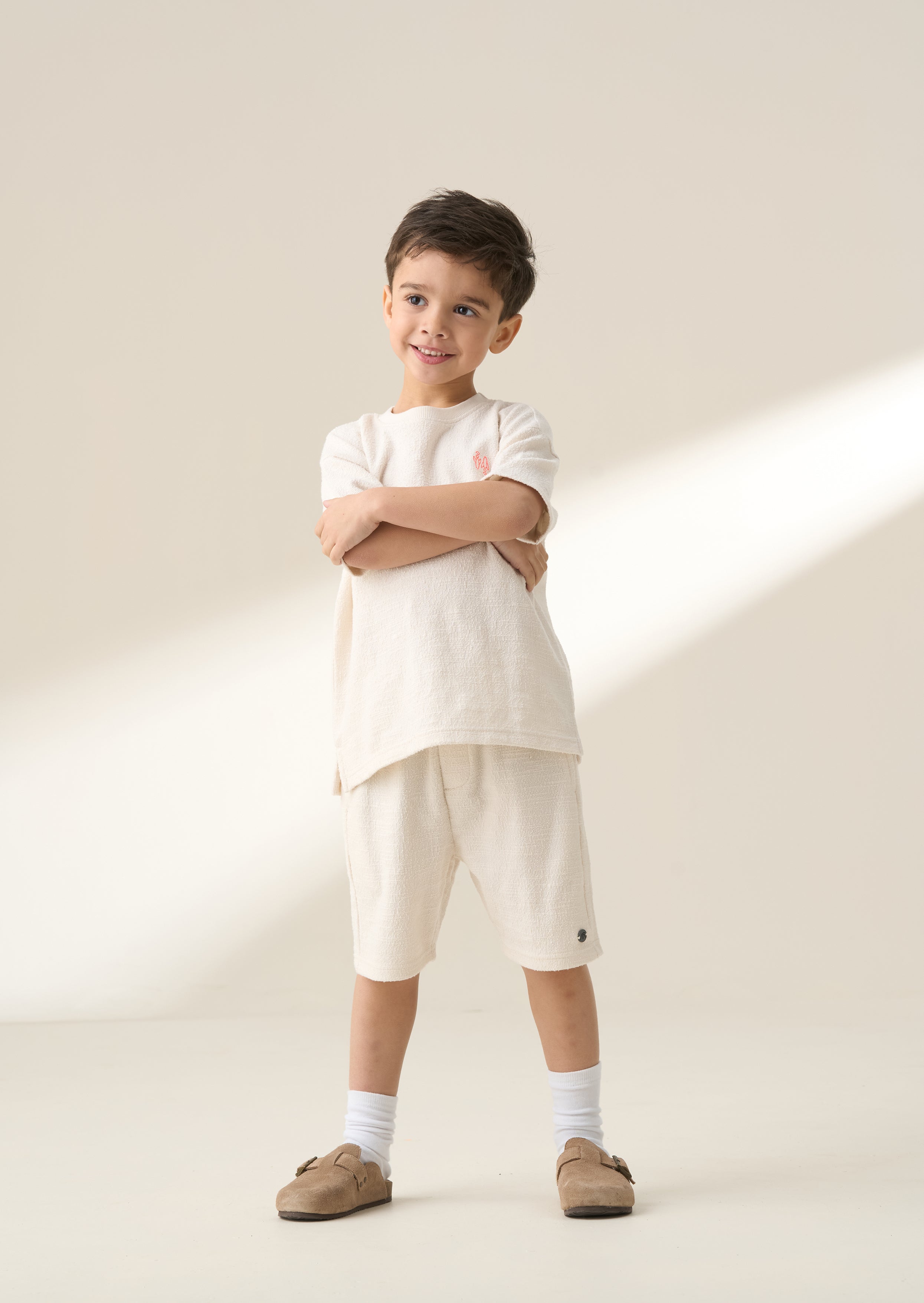 Cotton Stone Textured Slub Set