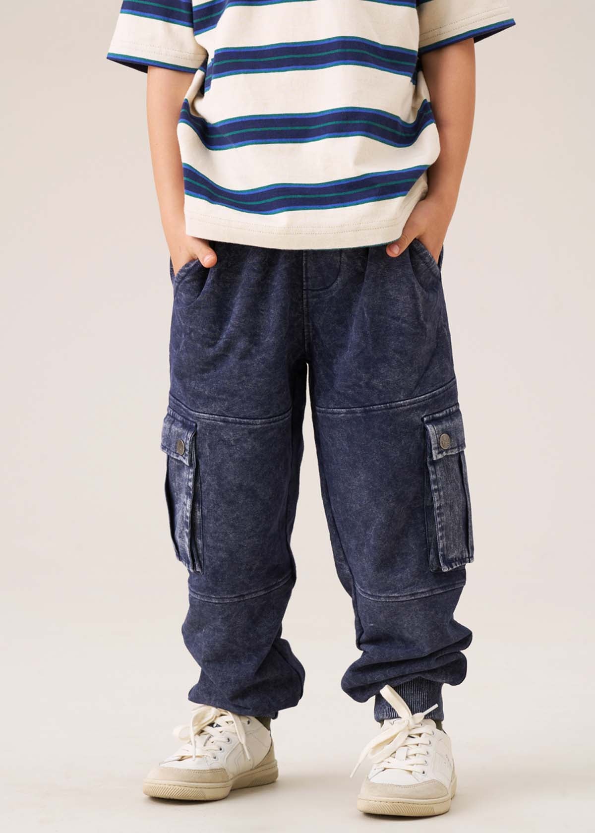 Boys Cargo Cut & Sew Jogger