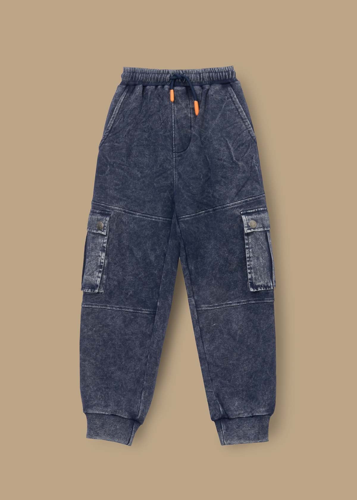 blue Cargo Cut & Sew Jogger