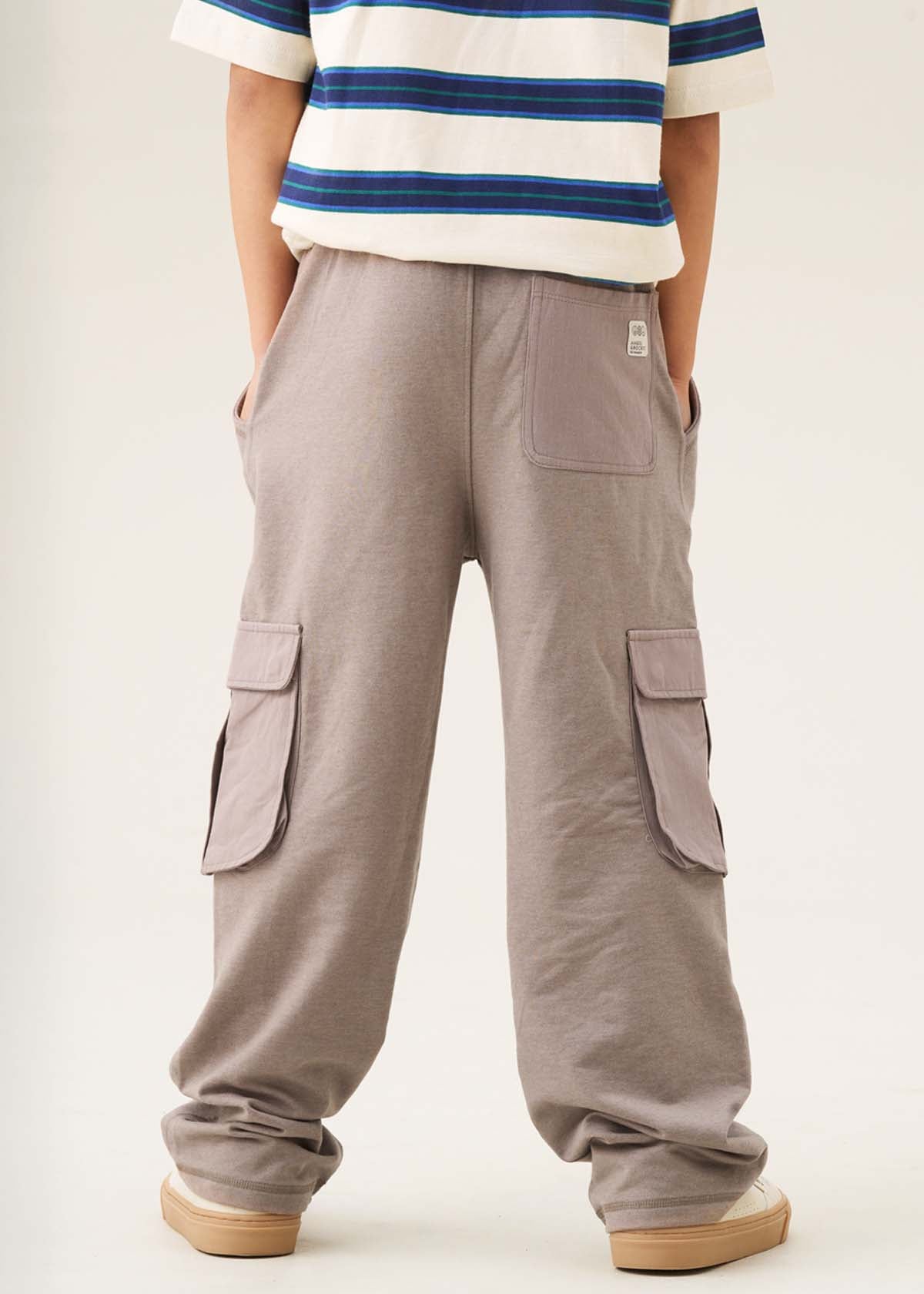 fleece cargo trousers