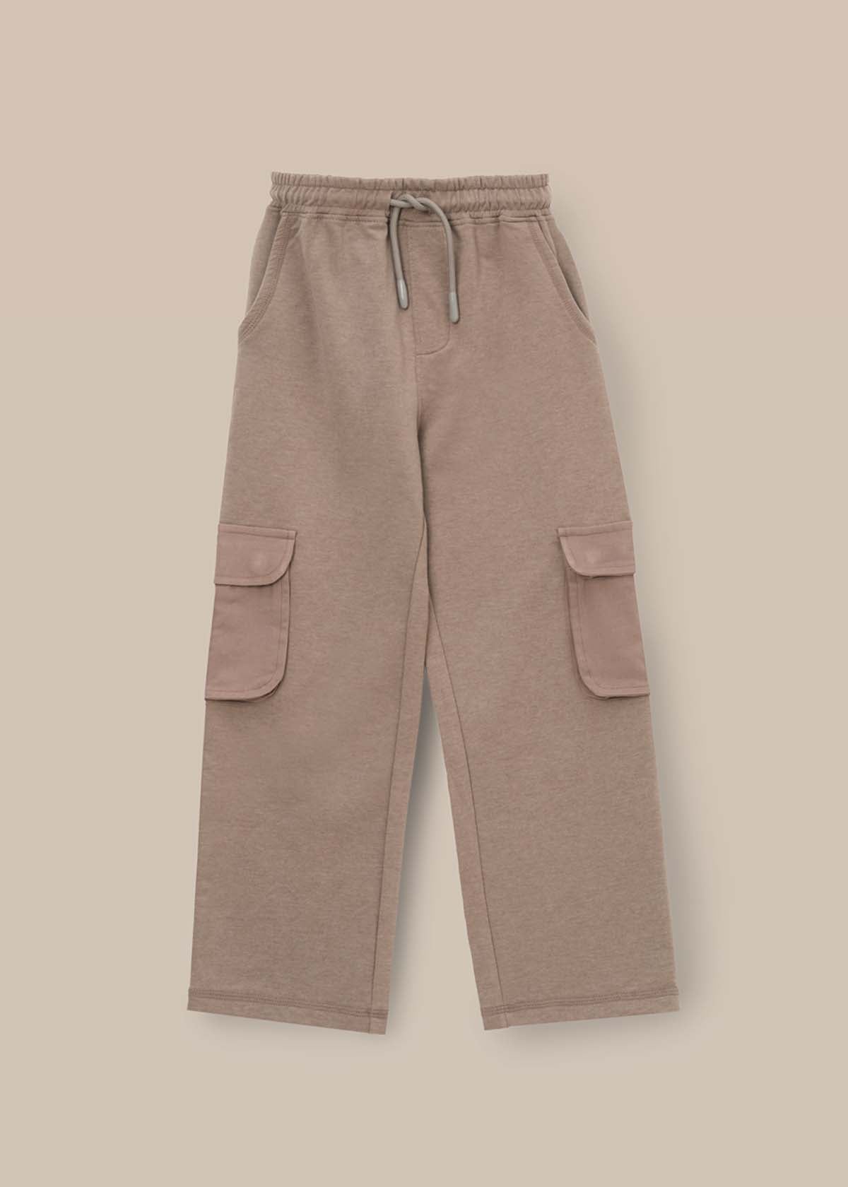 Fleece Cargo Trousers outfit