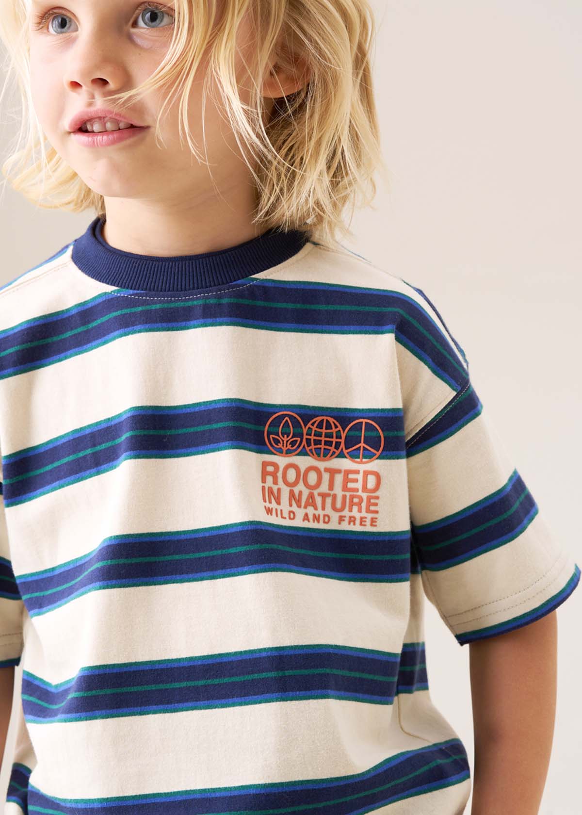 yarn dyed stripe tee