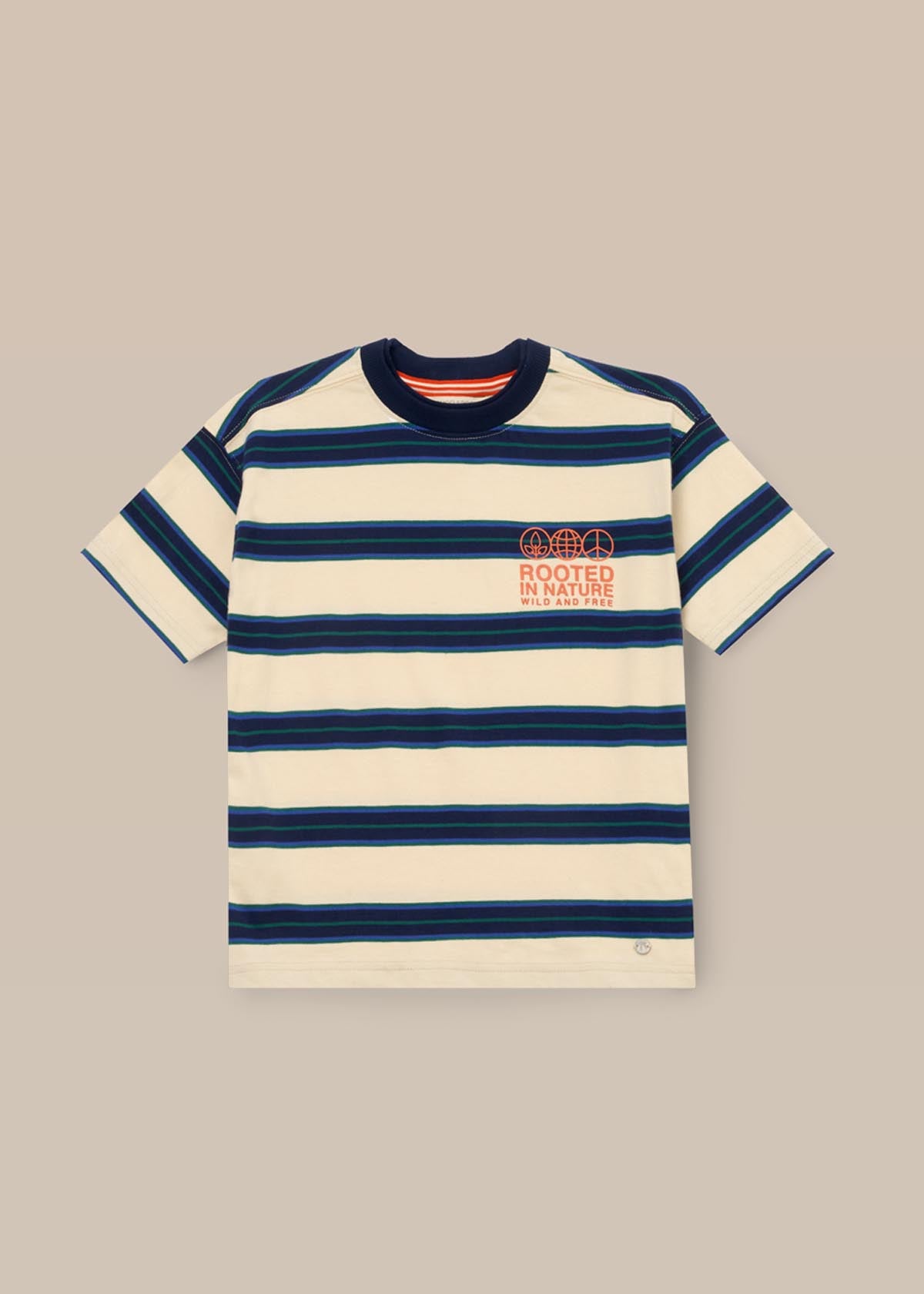 Buy Yarn Dyed Stripe T-Shirt