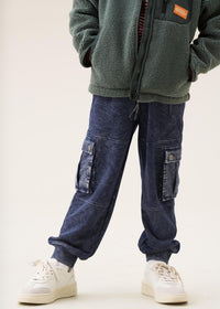 Weston Washed Cord Cuffed Jogger