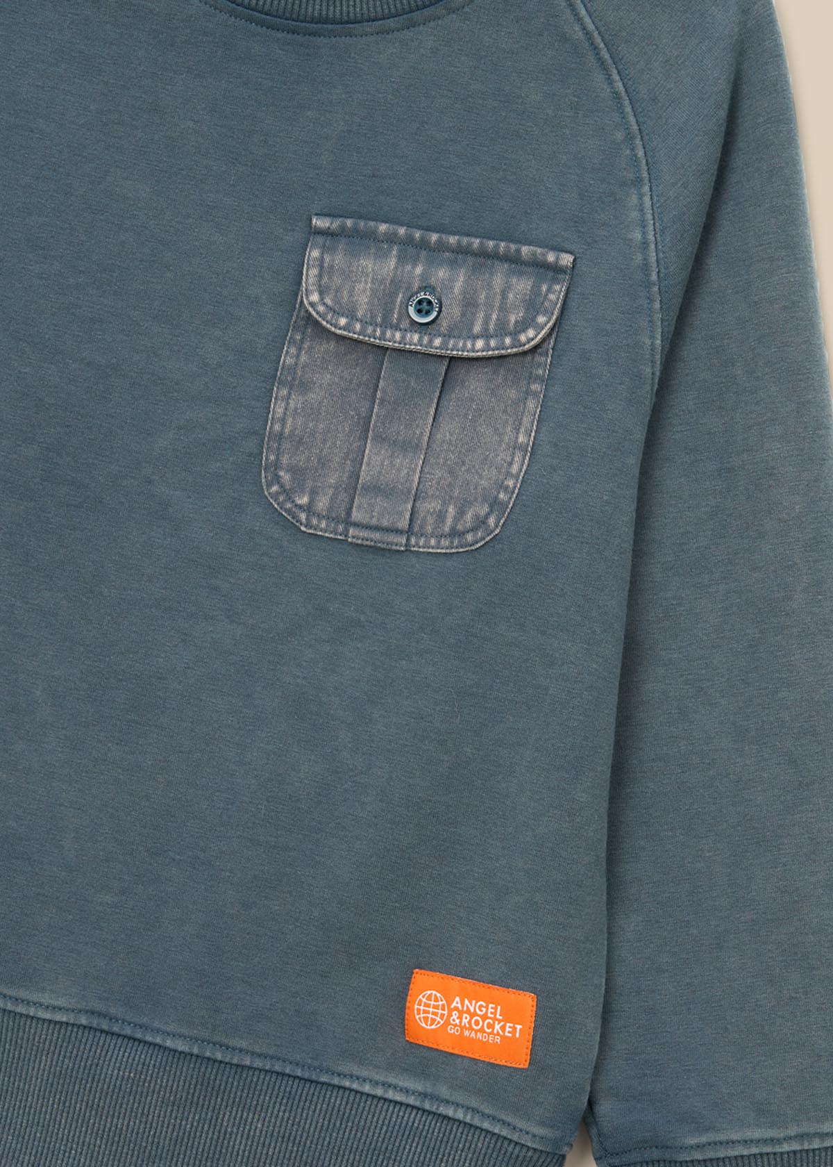 online boys Utility Sweatshirt Blue