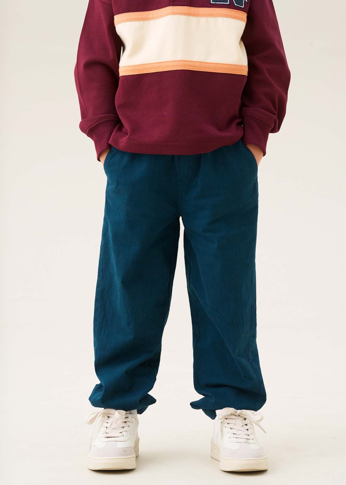 Amir Cuffed Chino - Blue