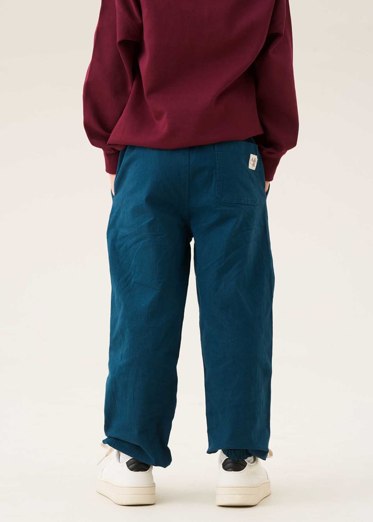 Amir Cuffed Chino - Blue