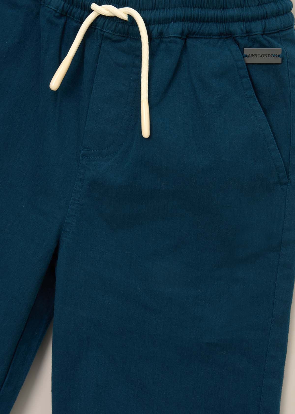 Amir Cuffed Chino - Blue