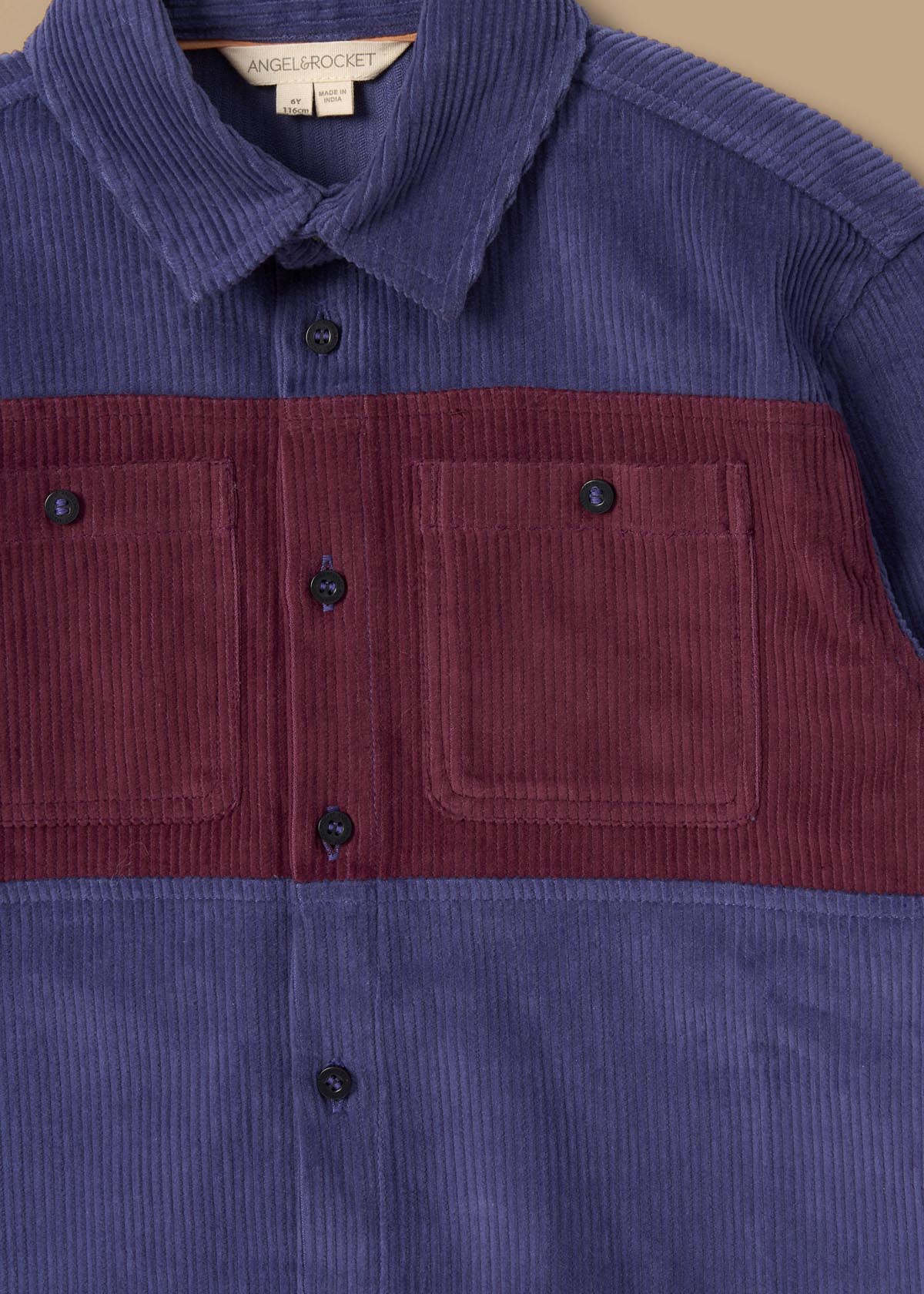 Boys Navy Solid Shirts