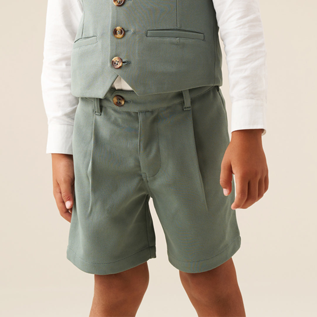 Benjamin Pleat Front Smart Short