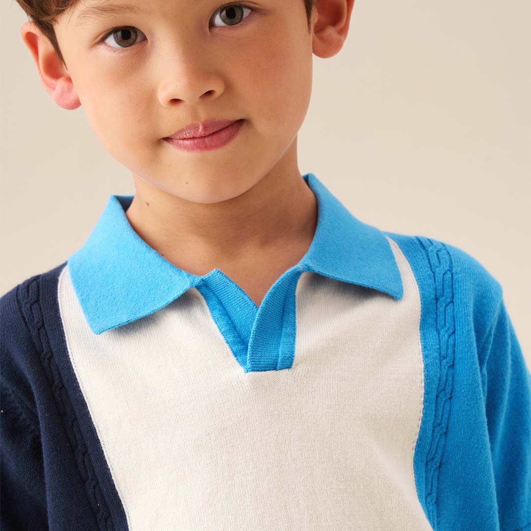Ralph True Knit Colour Block Polo