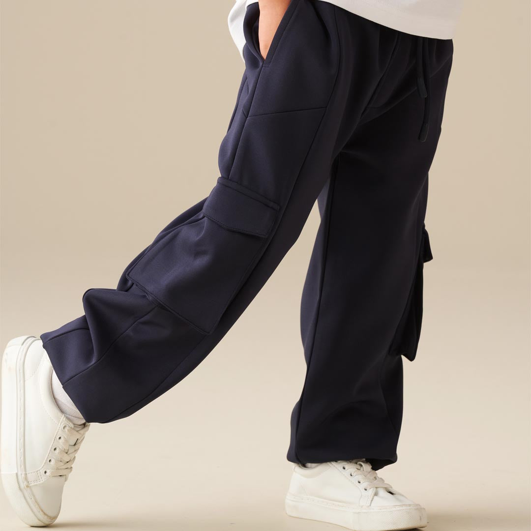 Frank Panelled Jogger Navy