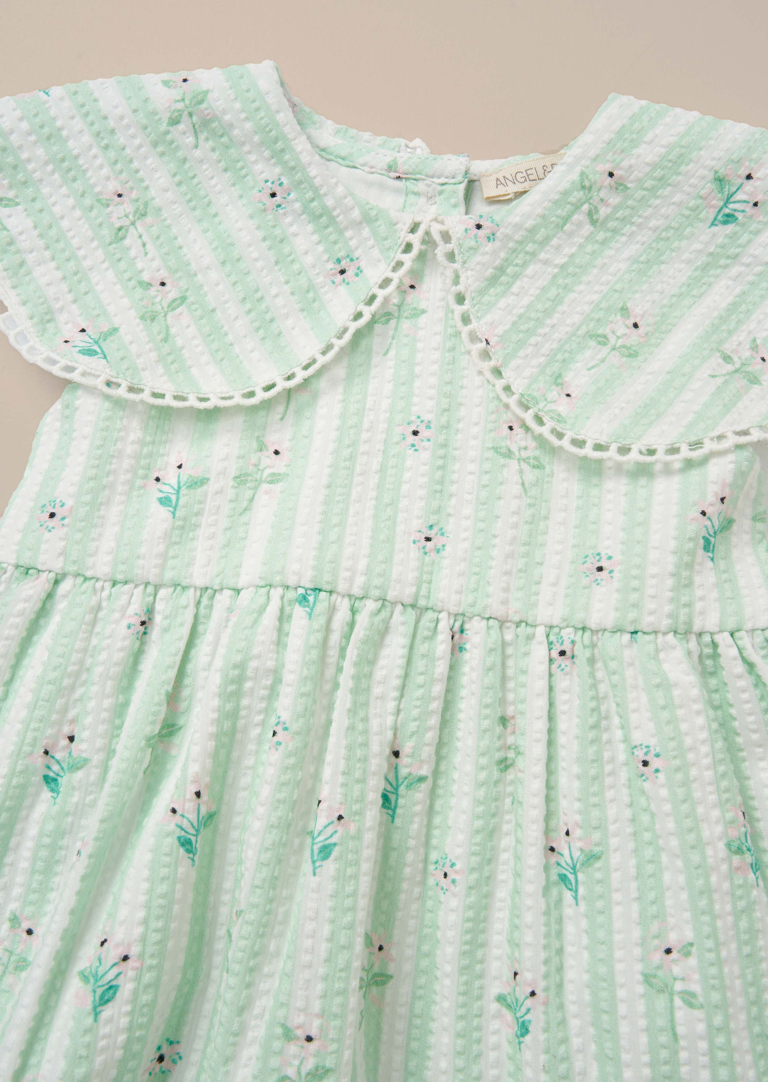 Online Mint Seersucker Stripe Dress