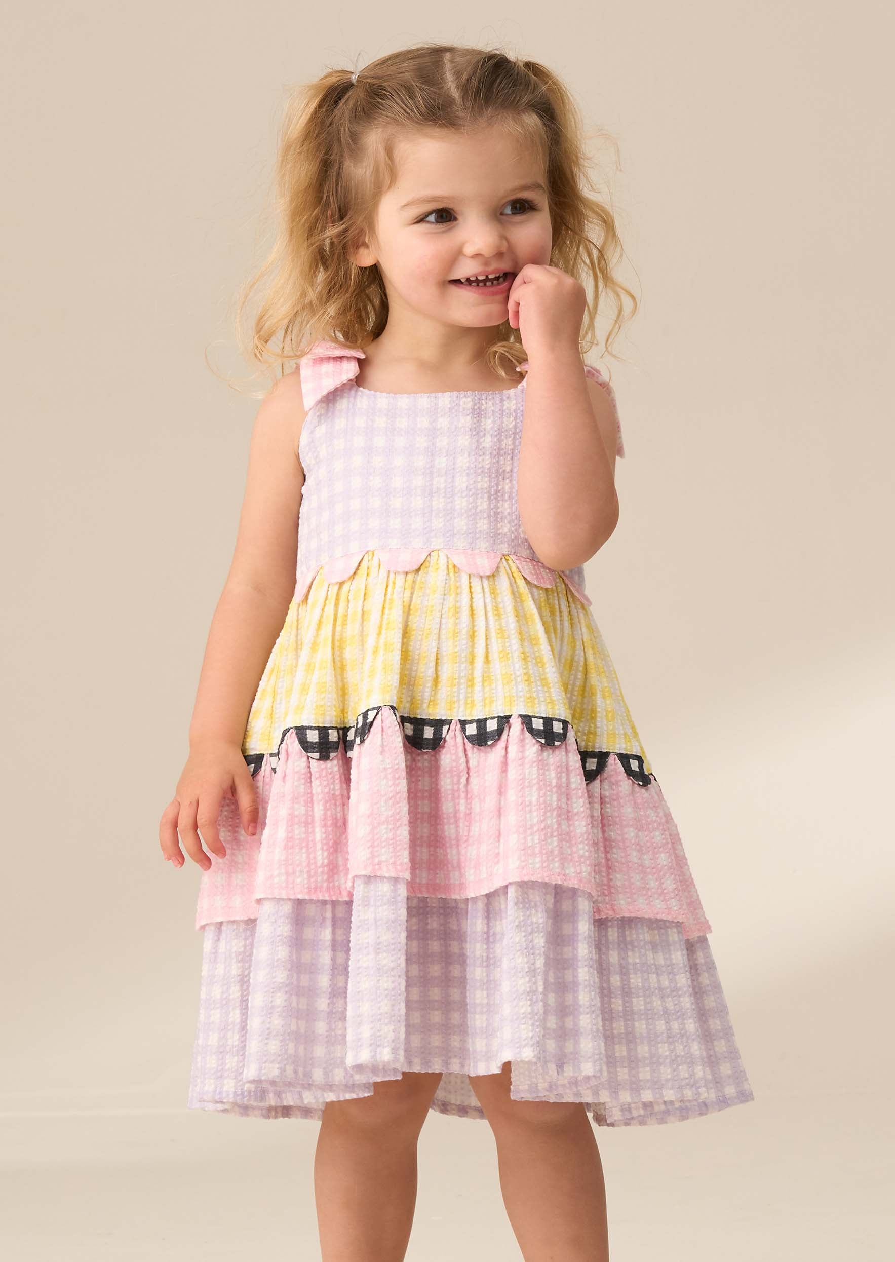 Girl Multi Stripe Dress