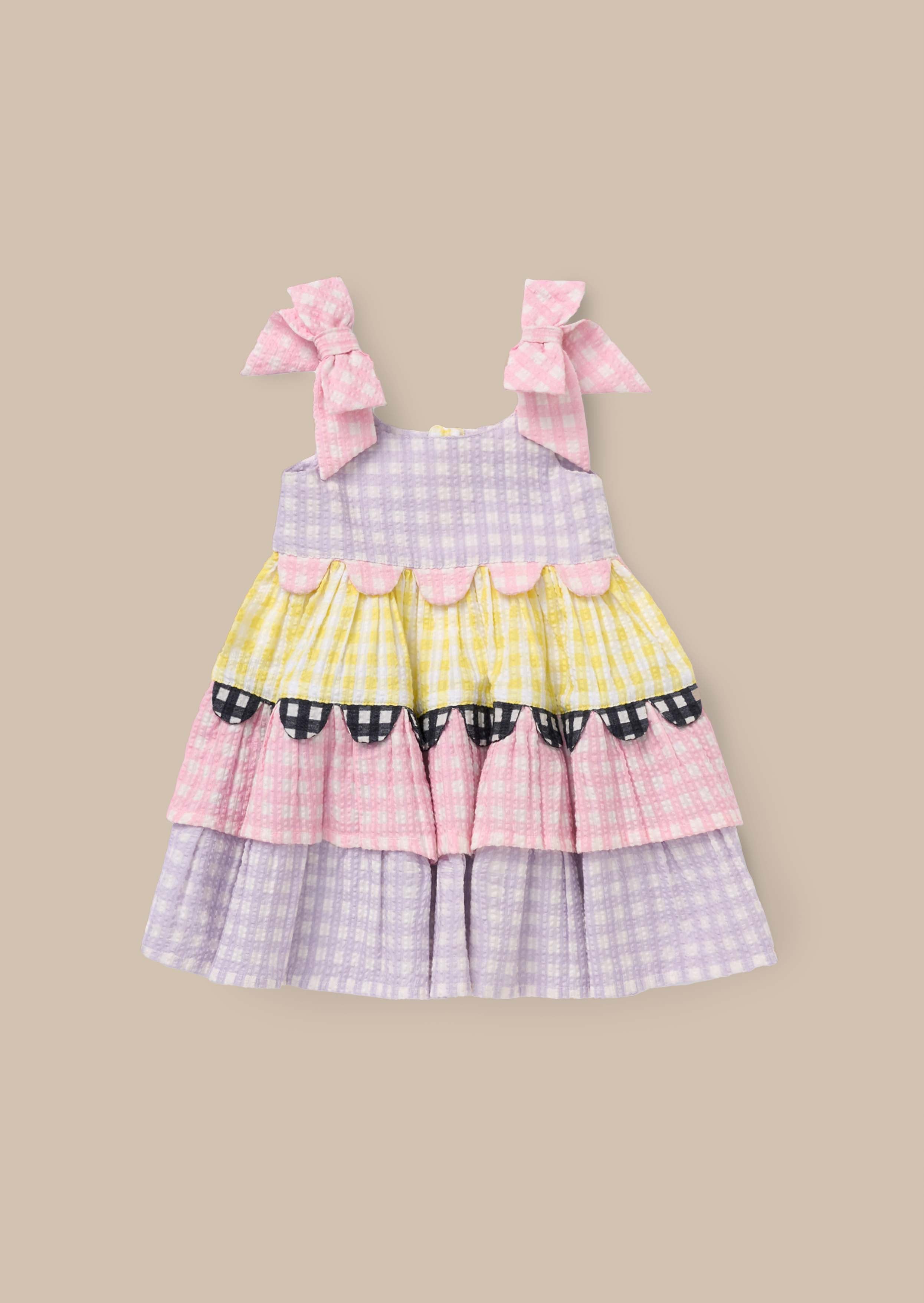 Casual Multi Stripe Dress