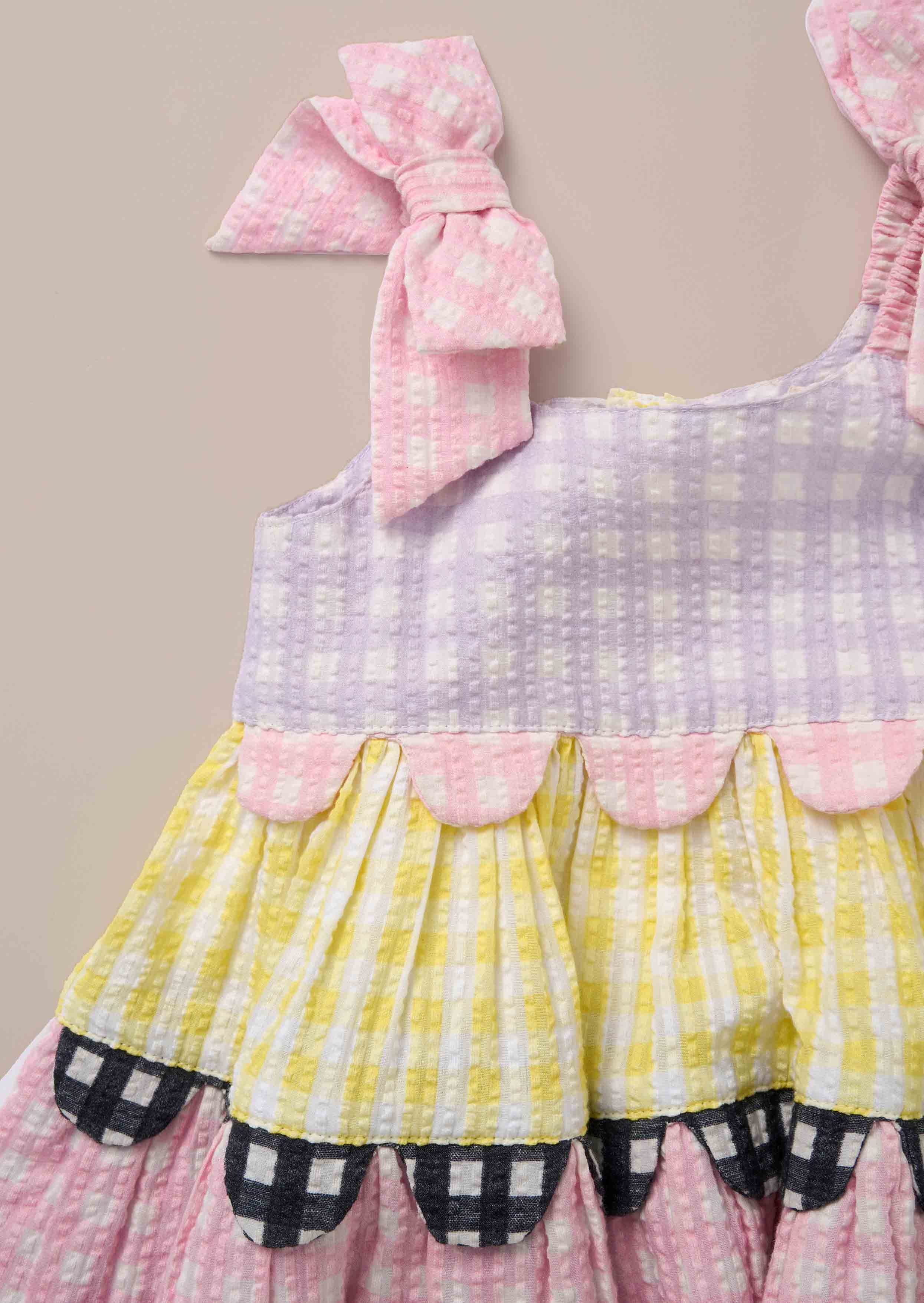 Online Multi Stripe Dress