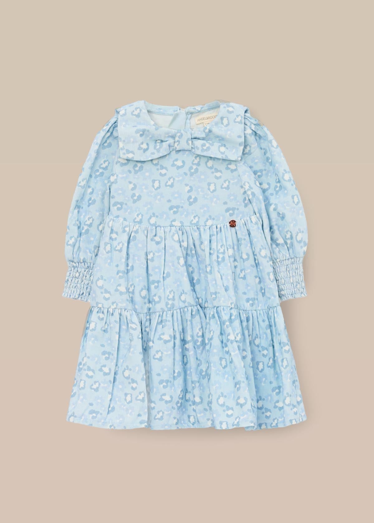Ava Bow Collar Cord Dress