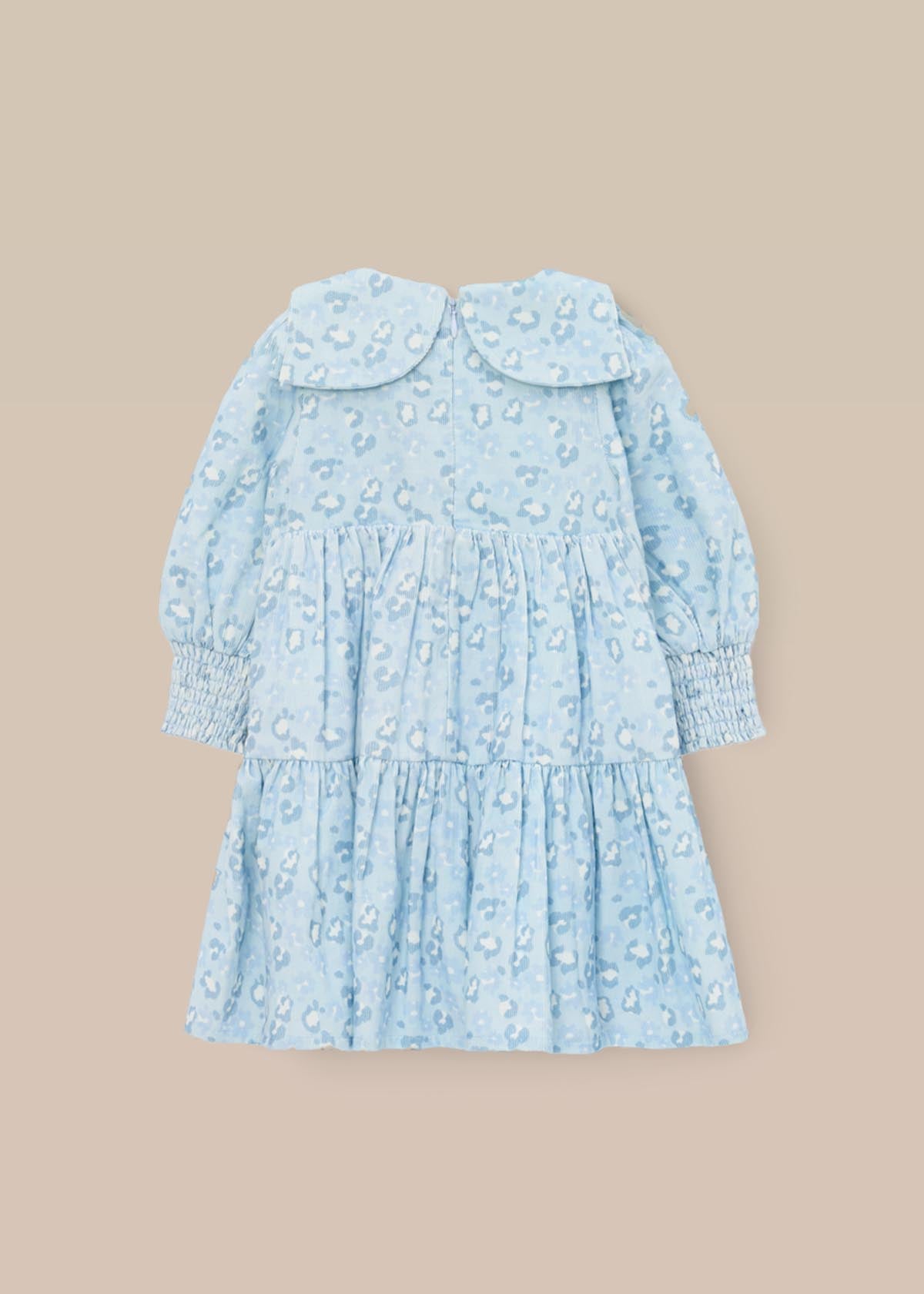 Ava Bow Collar Cord Dress