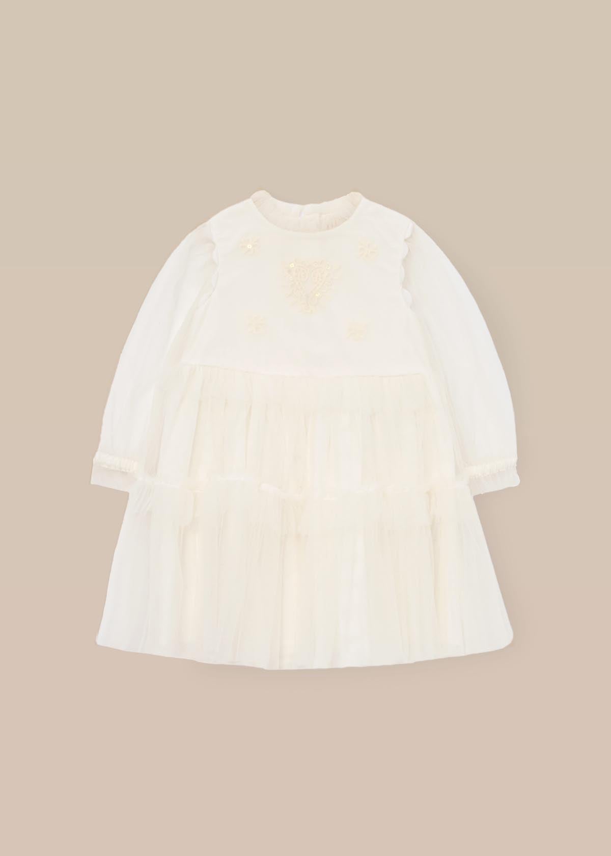 Girls Embroidered Boho Dress