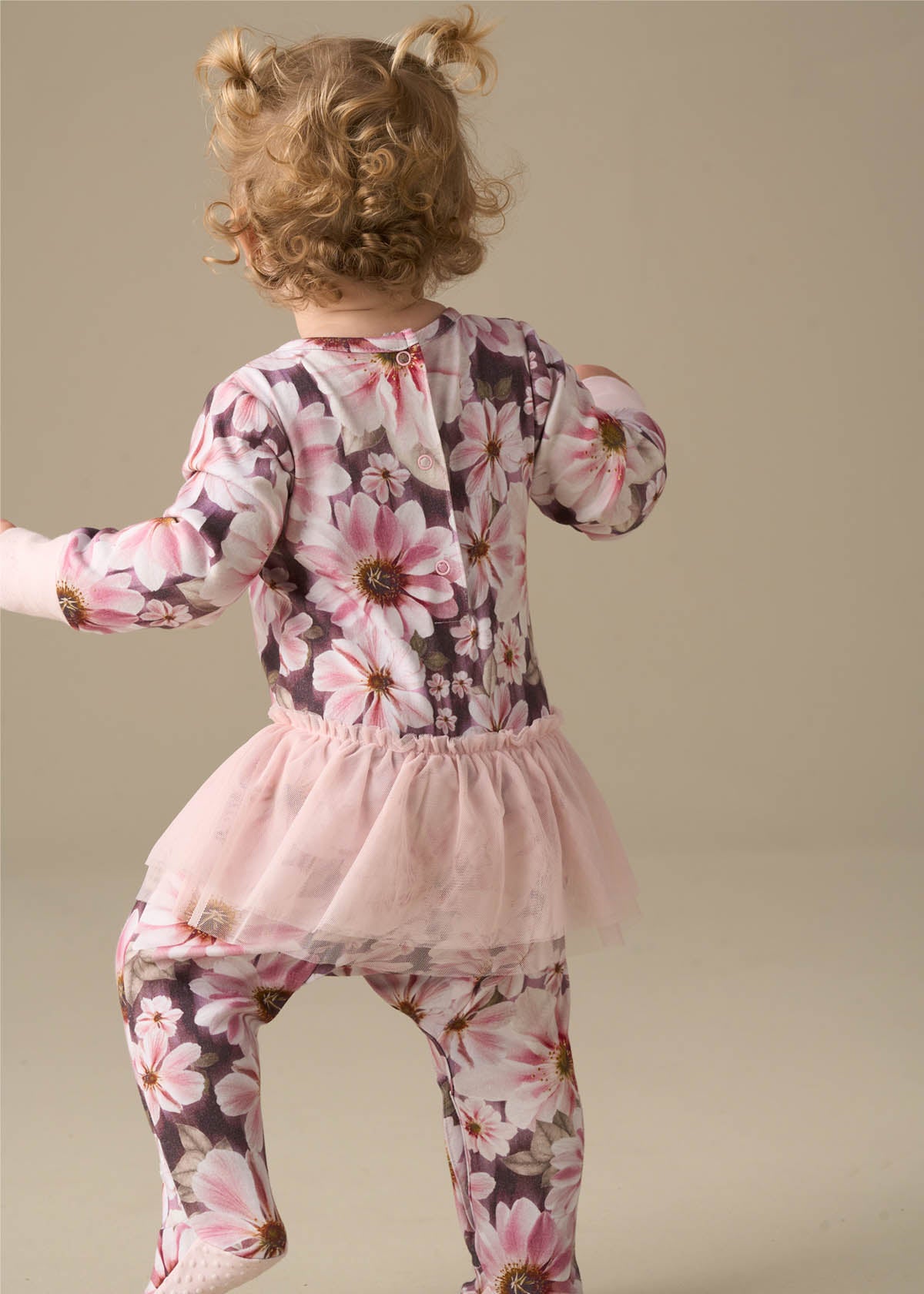 cotton baby girl tutu babygrow