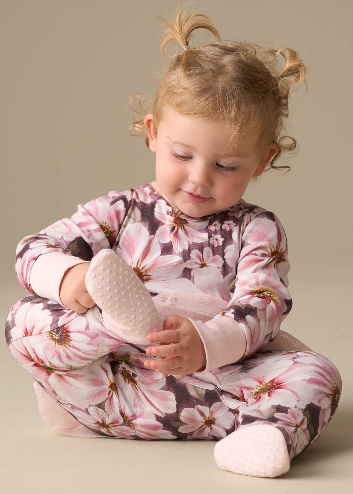 floral baby girl tutu babygrow