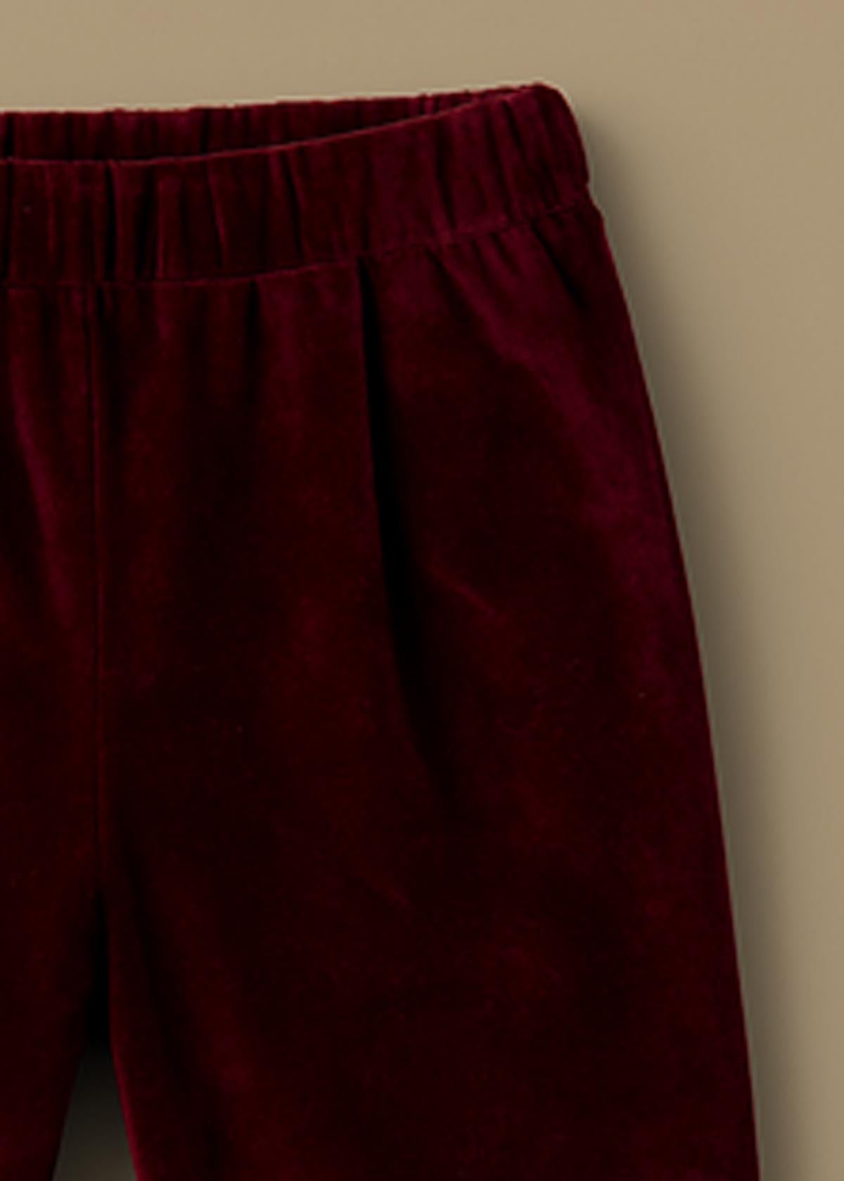 Chloe Velvet Wide Leg Trouser